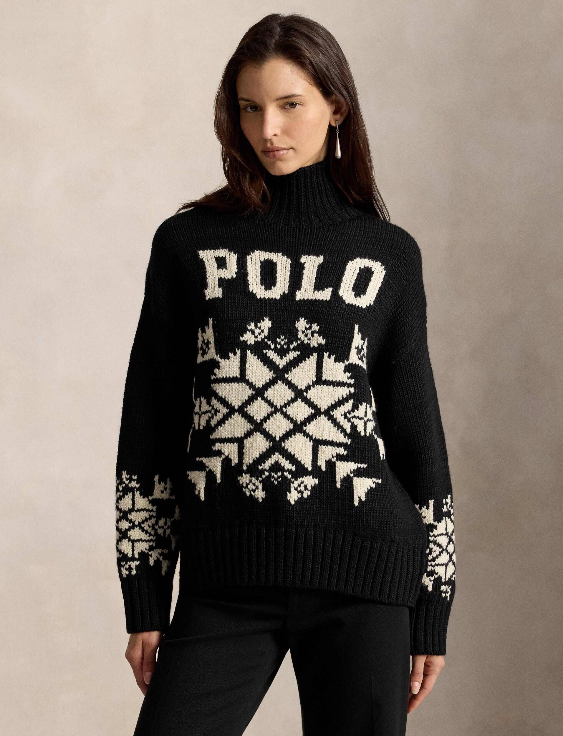 Polo Ralph Lauren De lână guler înalt | Relaxed fit