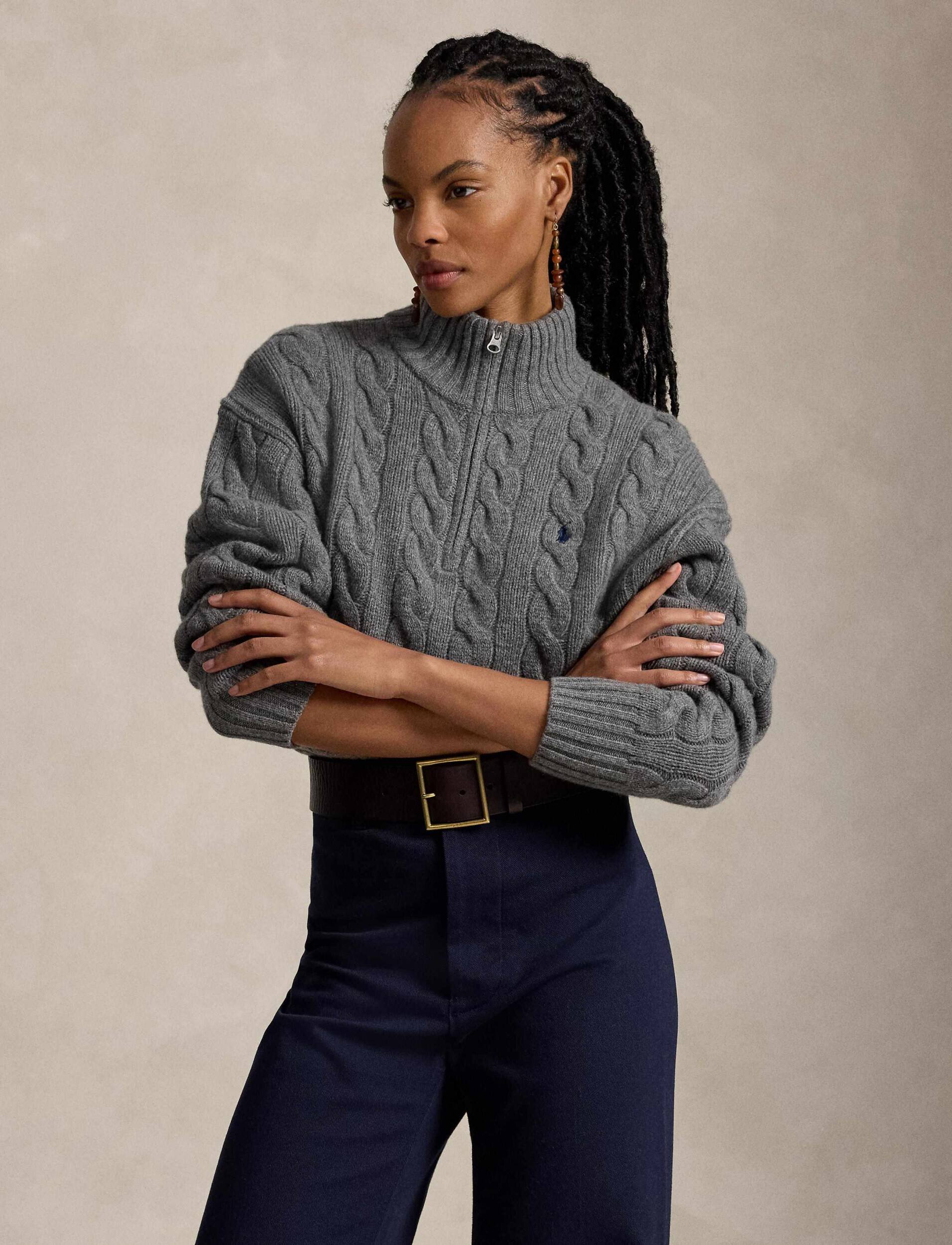 Polo Ralph Lauren De lână guler înalt | Relaxed fit cu adaos de cașmir