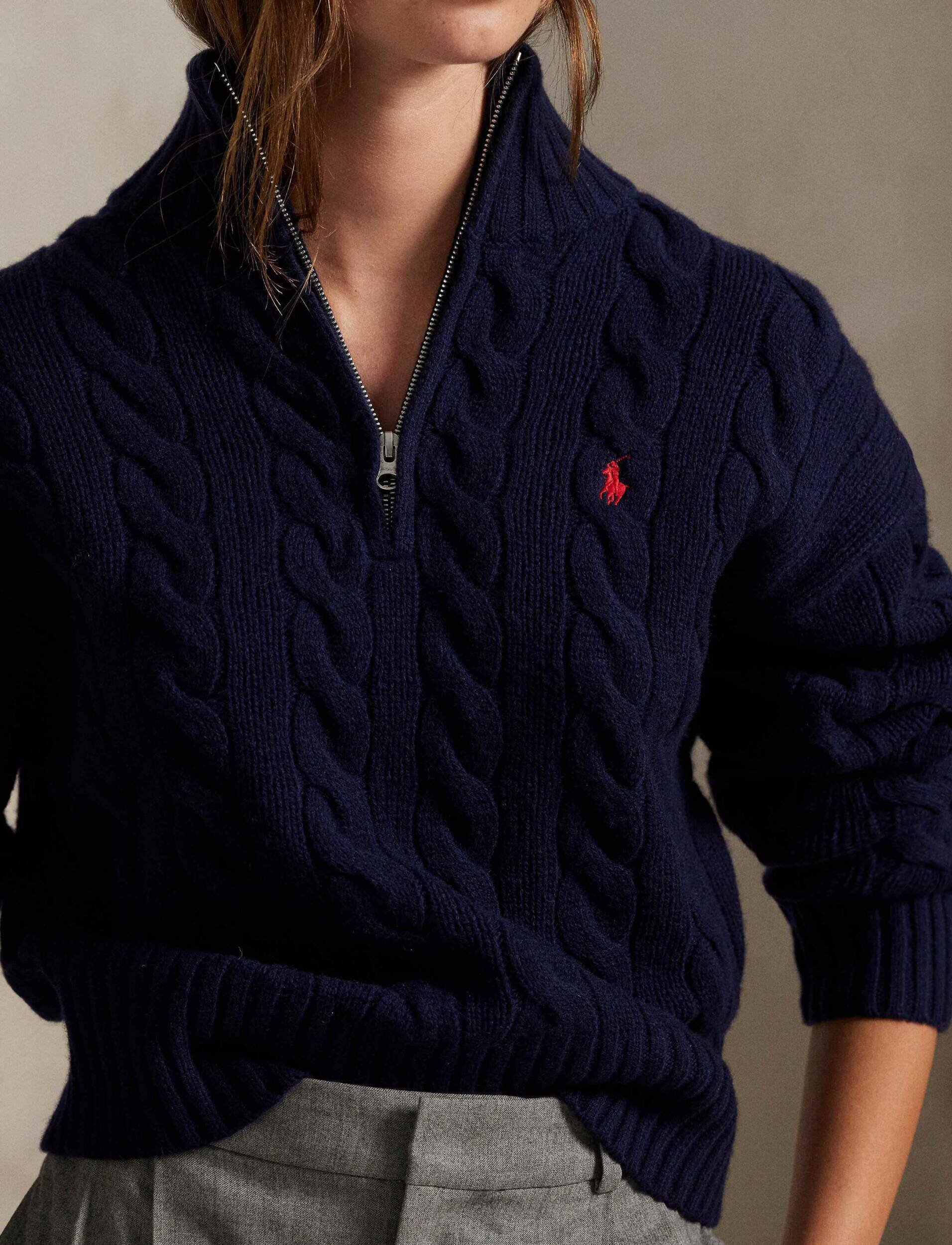 Polo Ralph Lauren De lână guler înalt | Relaxed fit cu adaos de cașmir
