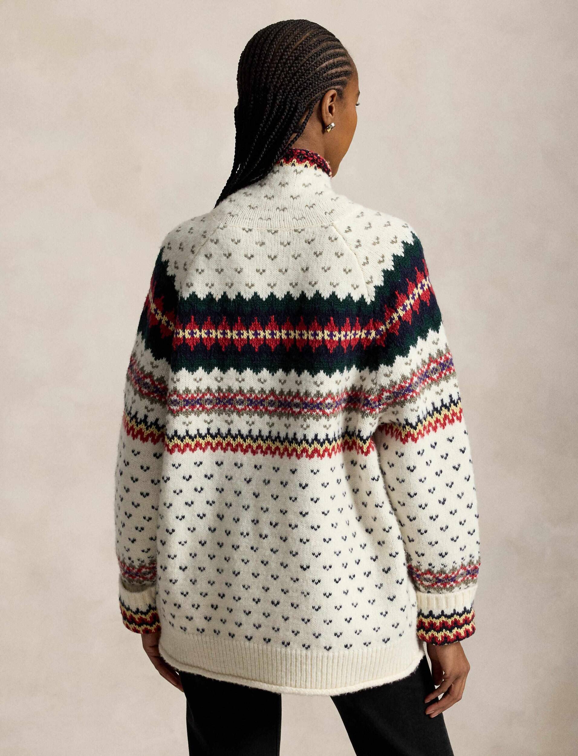 Polo Ralph Lauren De lână maletă Fair Isle | Relaxed fit