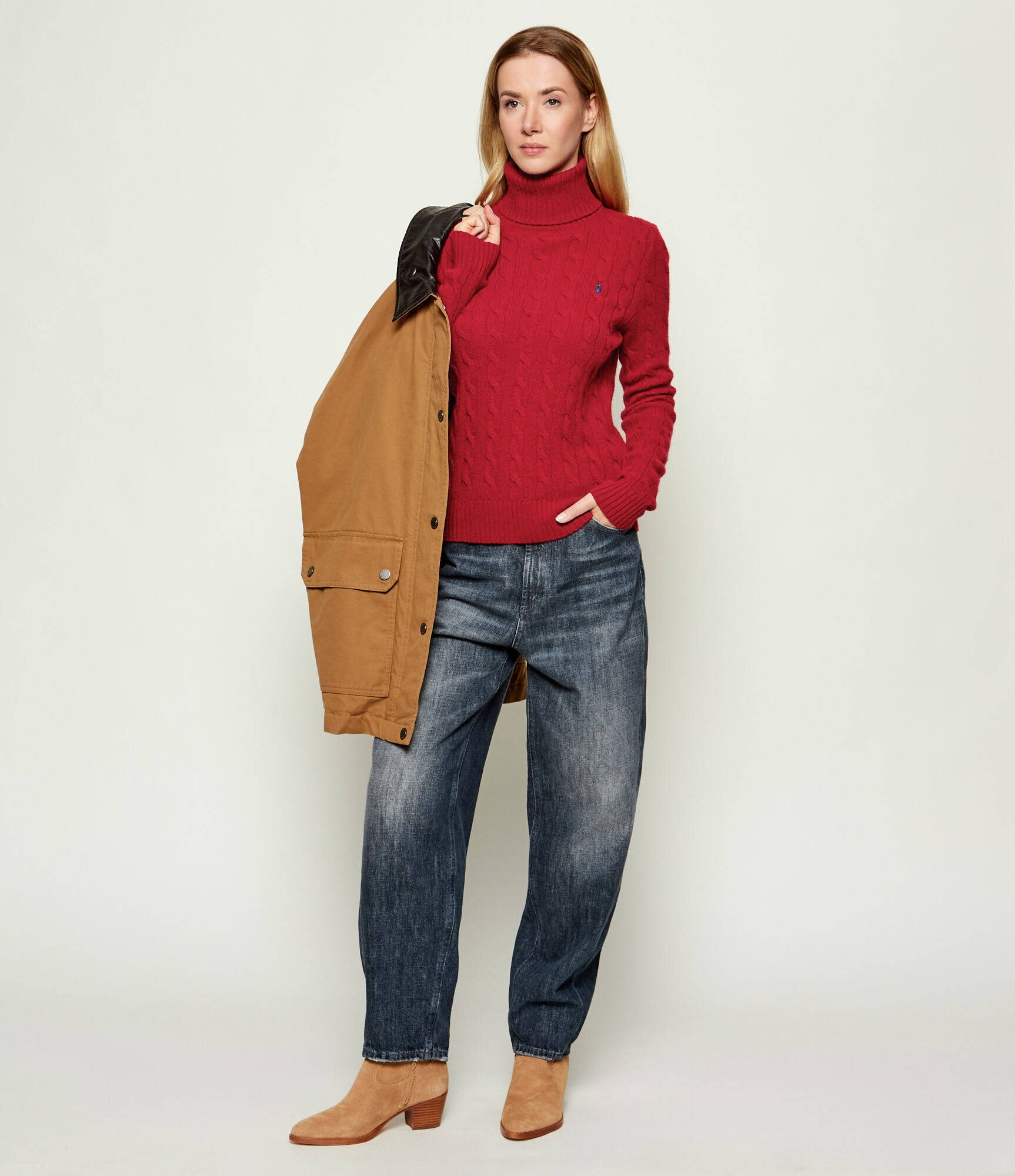 Polo Ralph Lauren De lână maletă | regular fit cu adaos de cașmir