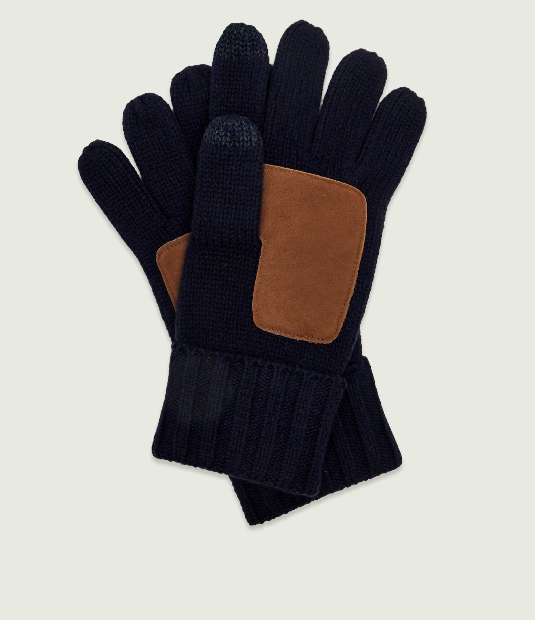 Polo Ralph Lauren De lână mănuși Signature | piele întoarsă