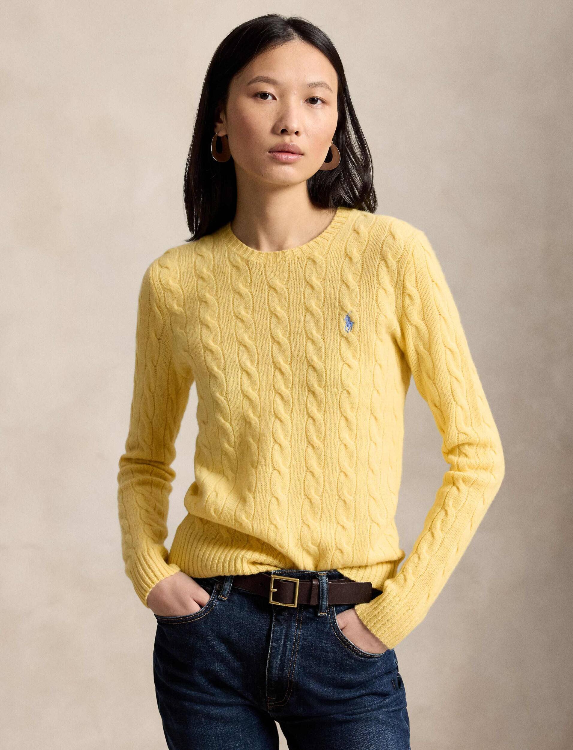 Polo Ralph Lauren De lână pulover Julianna | regular fit cu adaos de cașmir