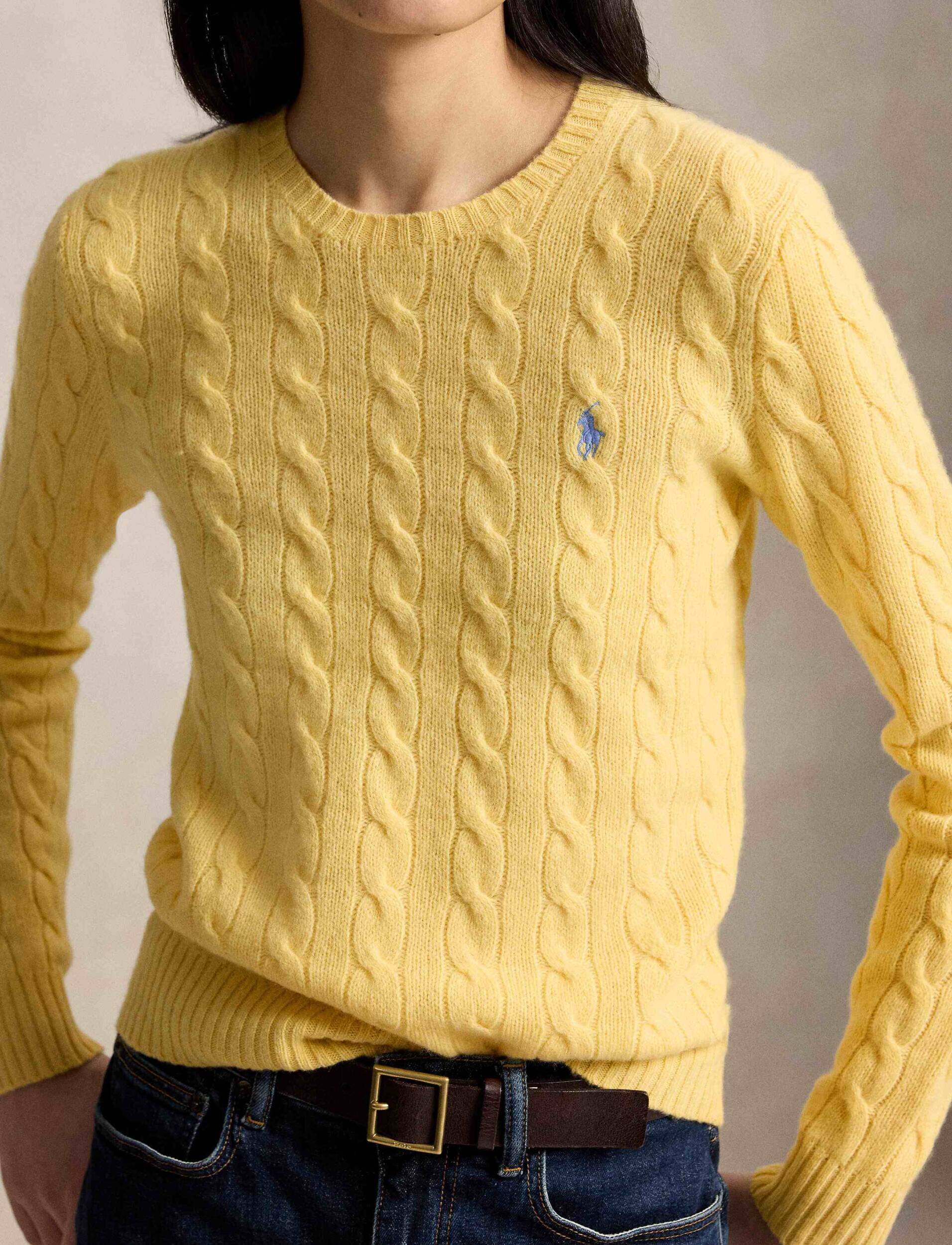 Polo Ralph Lauren De lână pulover Julianna | regular fit cu adaos de cașmir