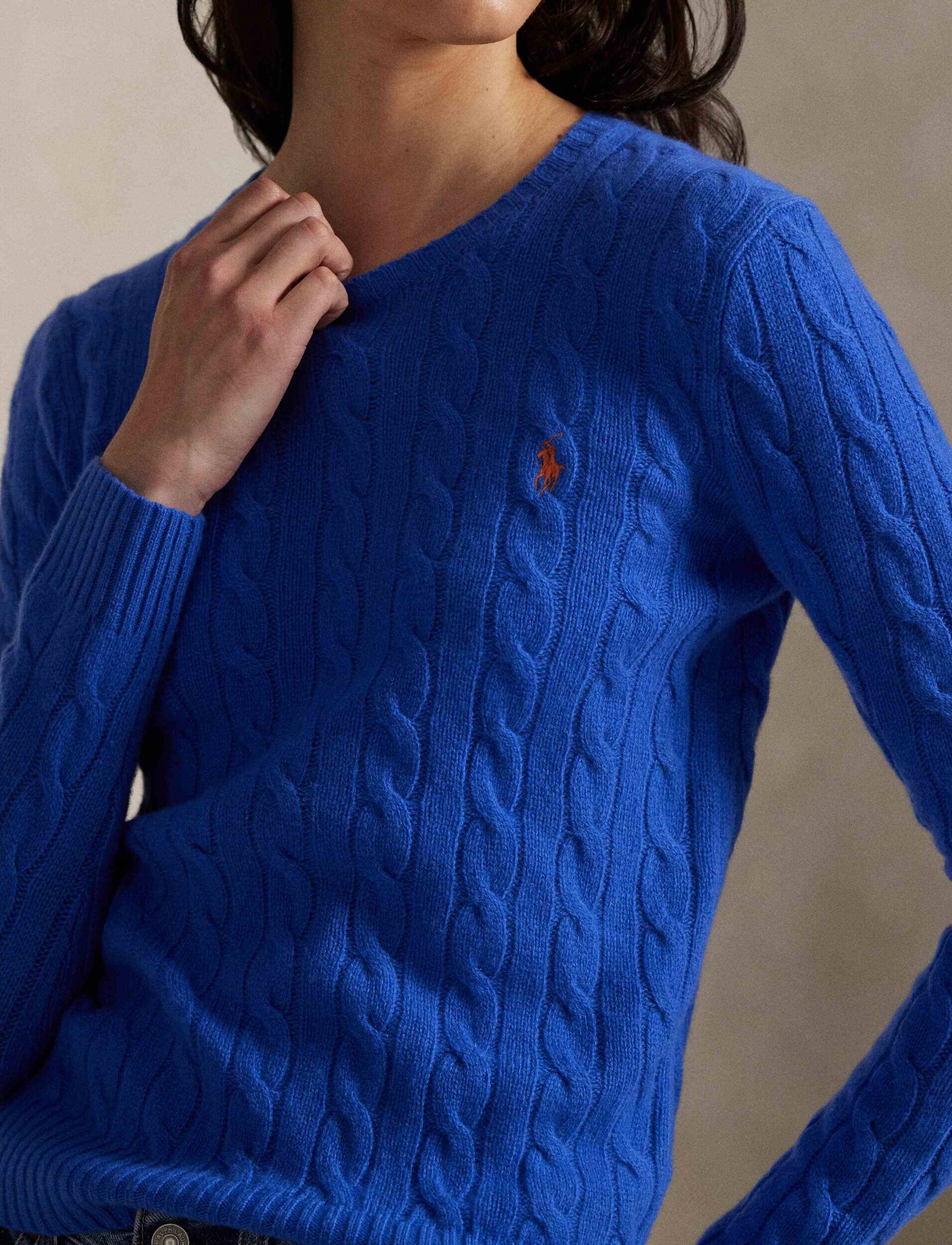 Polo Ralph Lauren De lână pulover Julianna | regular fit cu adaos de cașmir