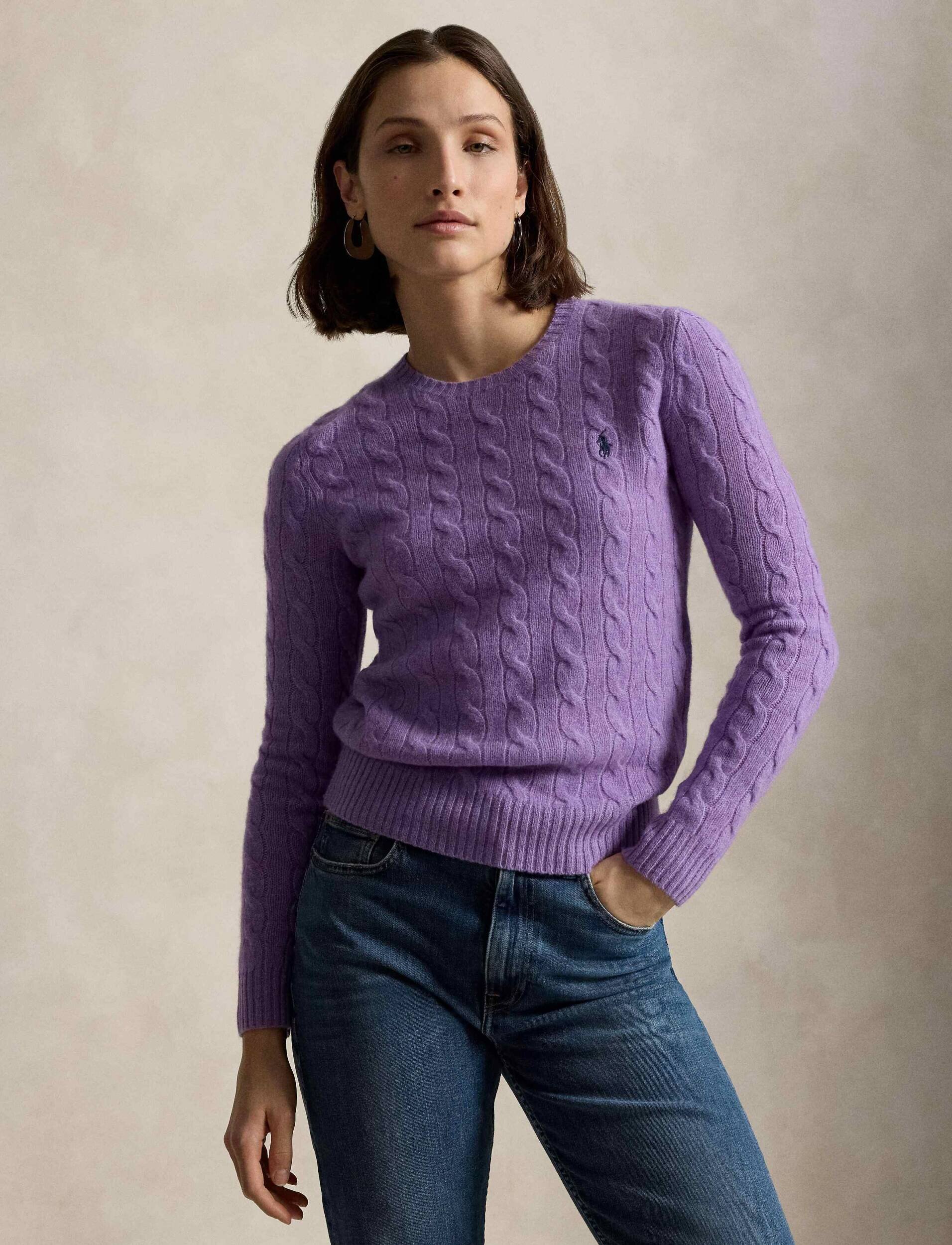 Polo Ralph Lauren De lână pulover Julianna | regular fit cu adaos de cașmir
