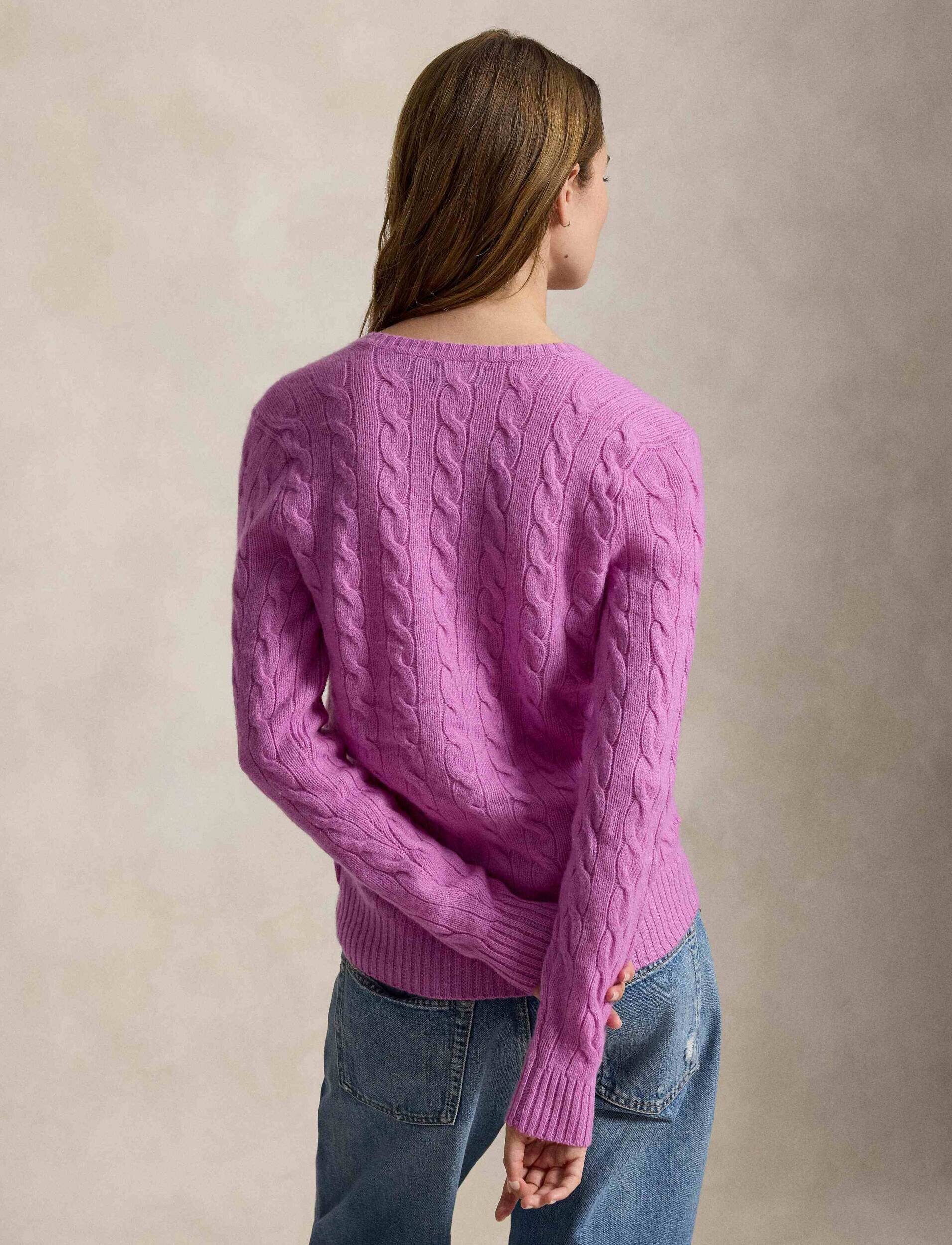 Polo Ralph Lauren De lână pulover Kimberly | Slim Fit cu adaos de cașmir