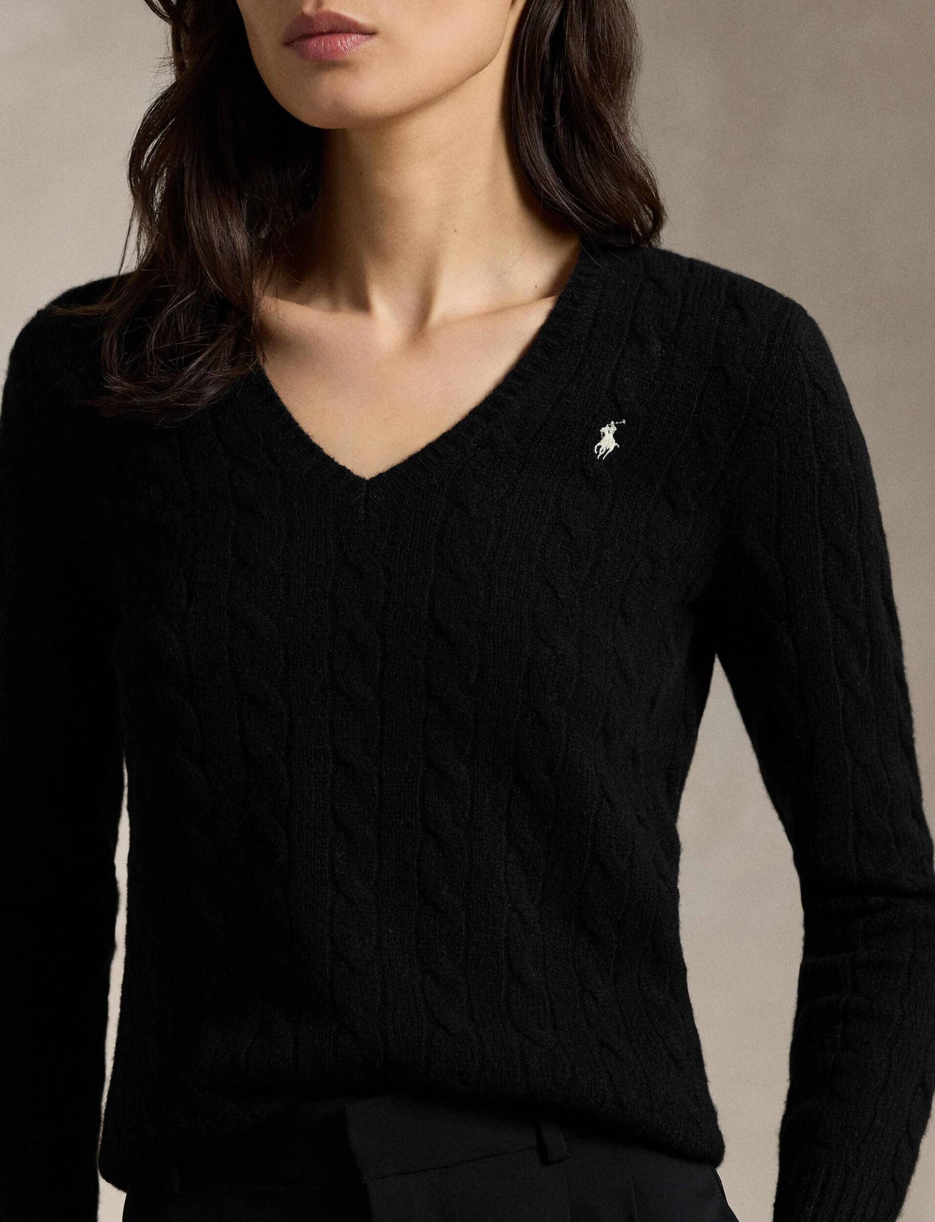 Polo Ralph Lauren De lână pulover Kimberly | Slim Fit cu adaos de cașmir