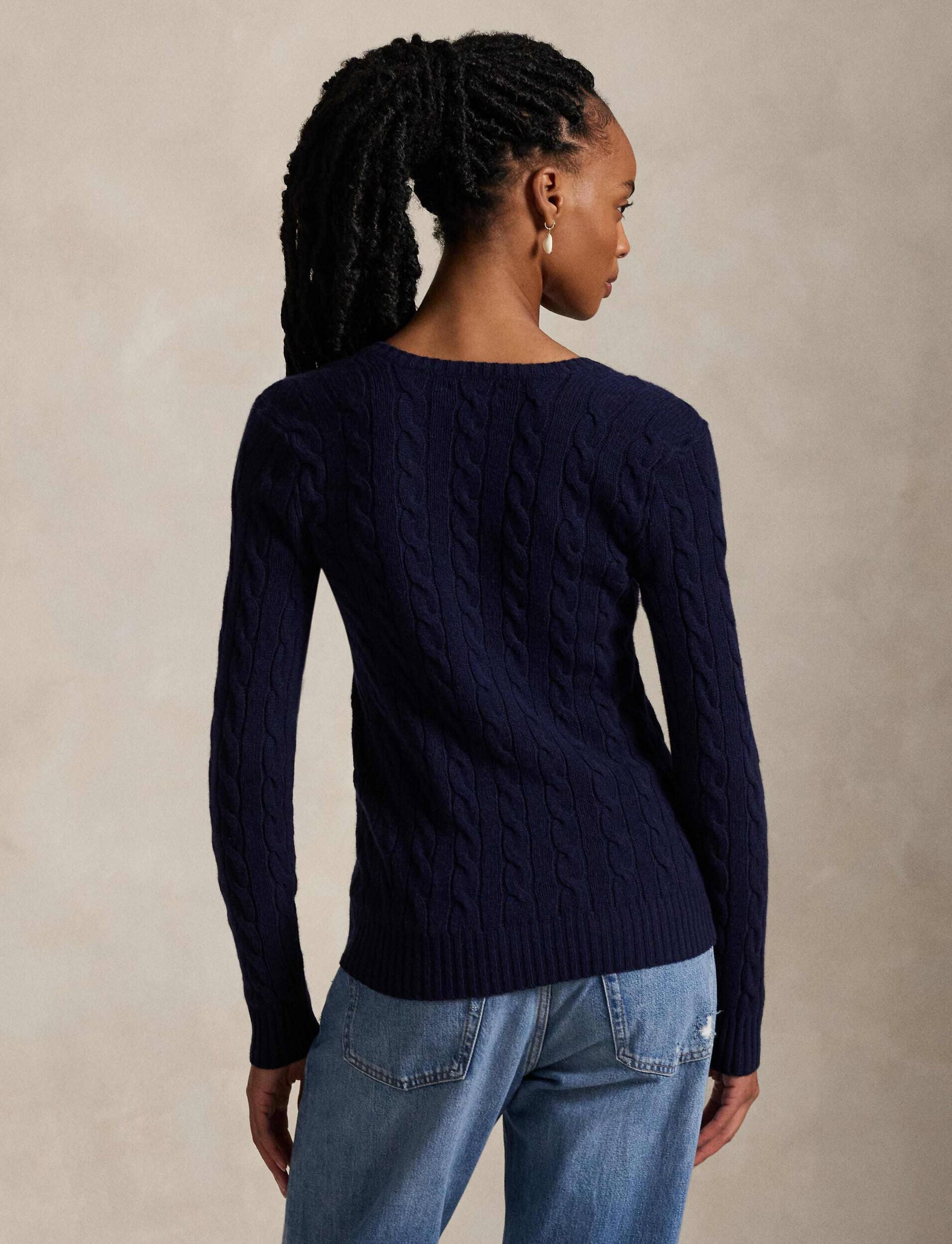 Polo Ralph Lauren De lână pulover Kimberly | Slim Fit cu adaos de cașmir