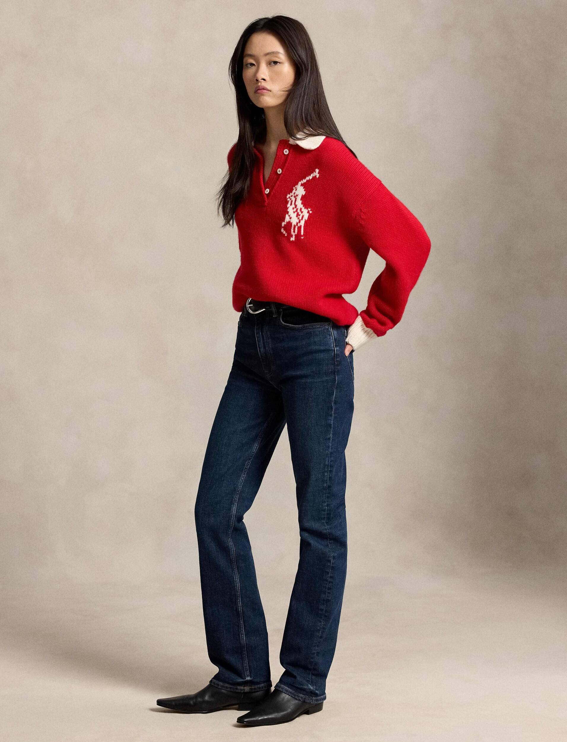 Polo Ralph Lauren De lână pulover | Loose fit