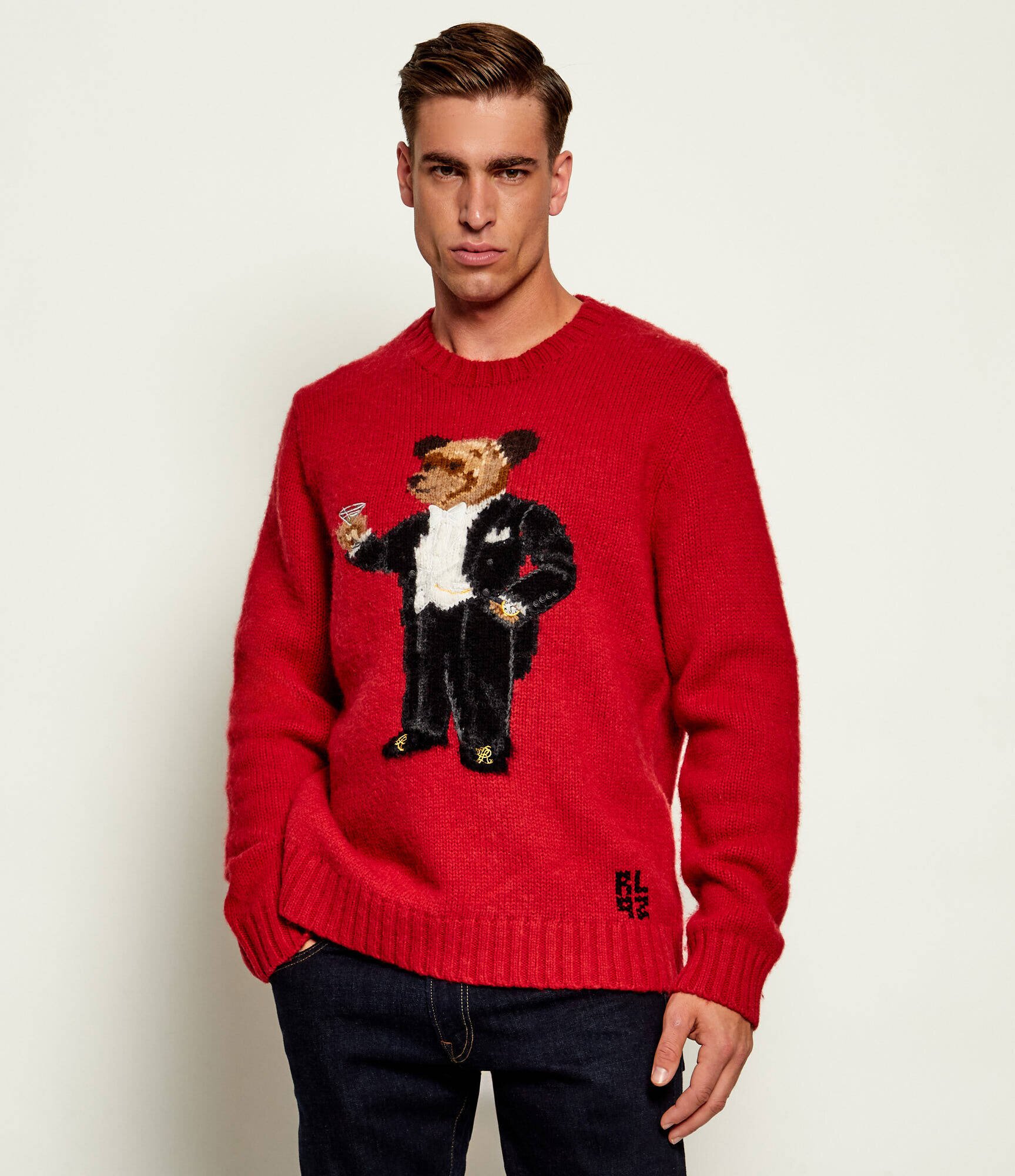Polo Ralph Lauren De lână pulover Martini Bear | regular fit
