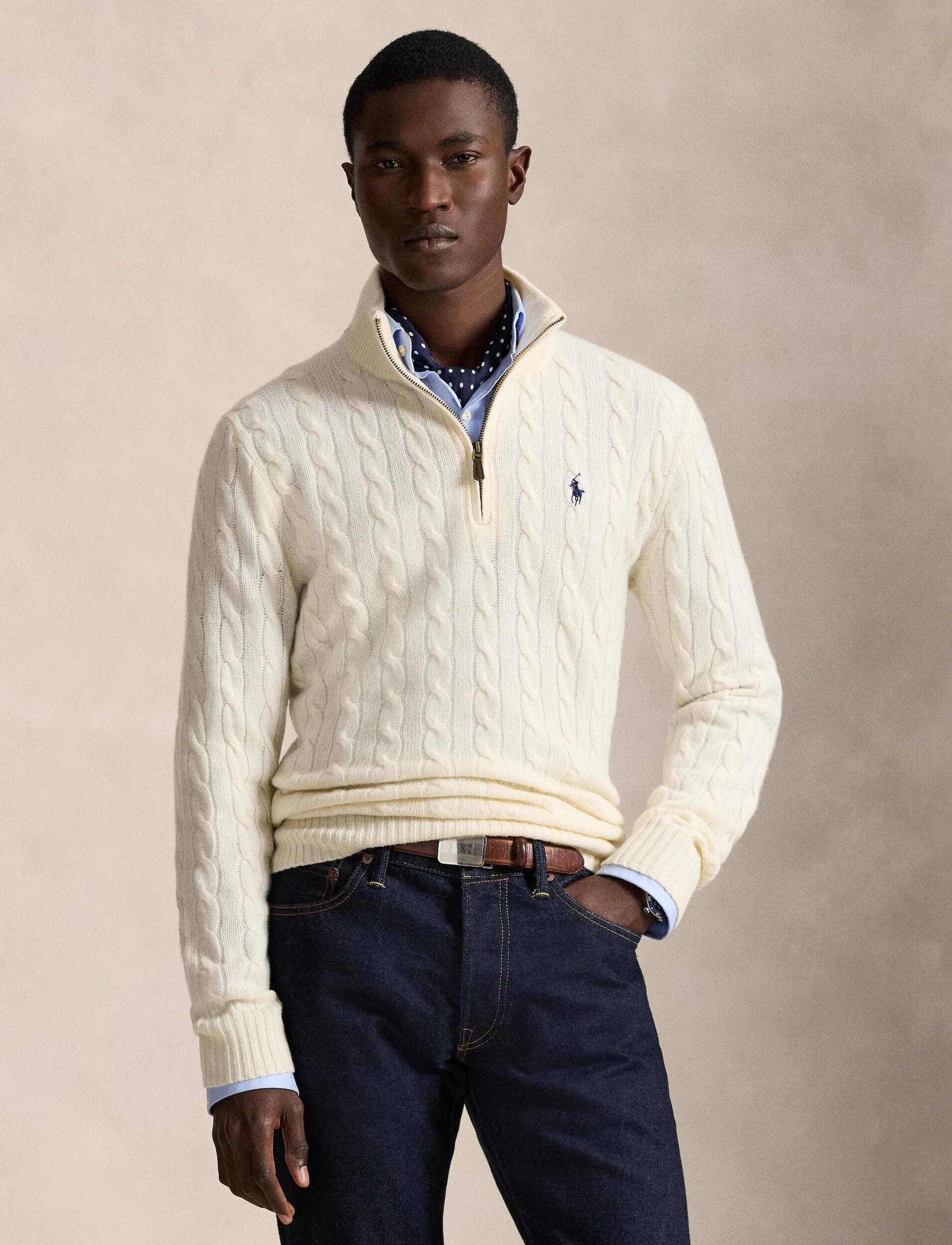 Polo Ralph Lauren De lână pulover | regular fit cu adaos de lână