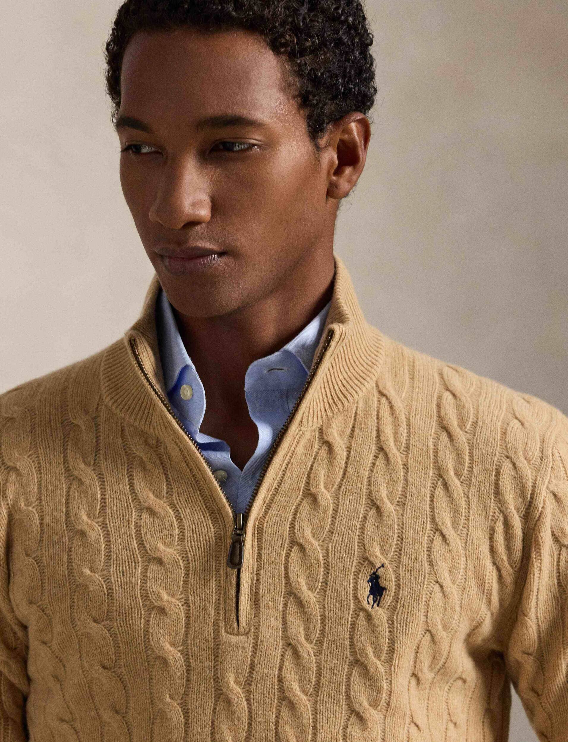 Polo Ralph Lauren De lână pulover | regular fit cu adaos de lână