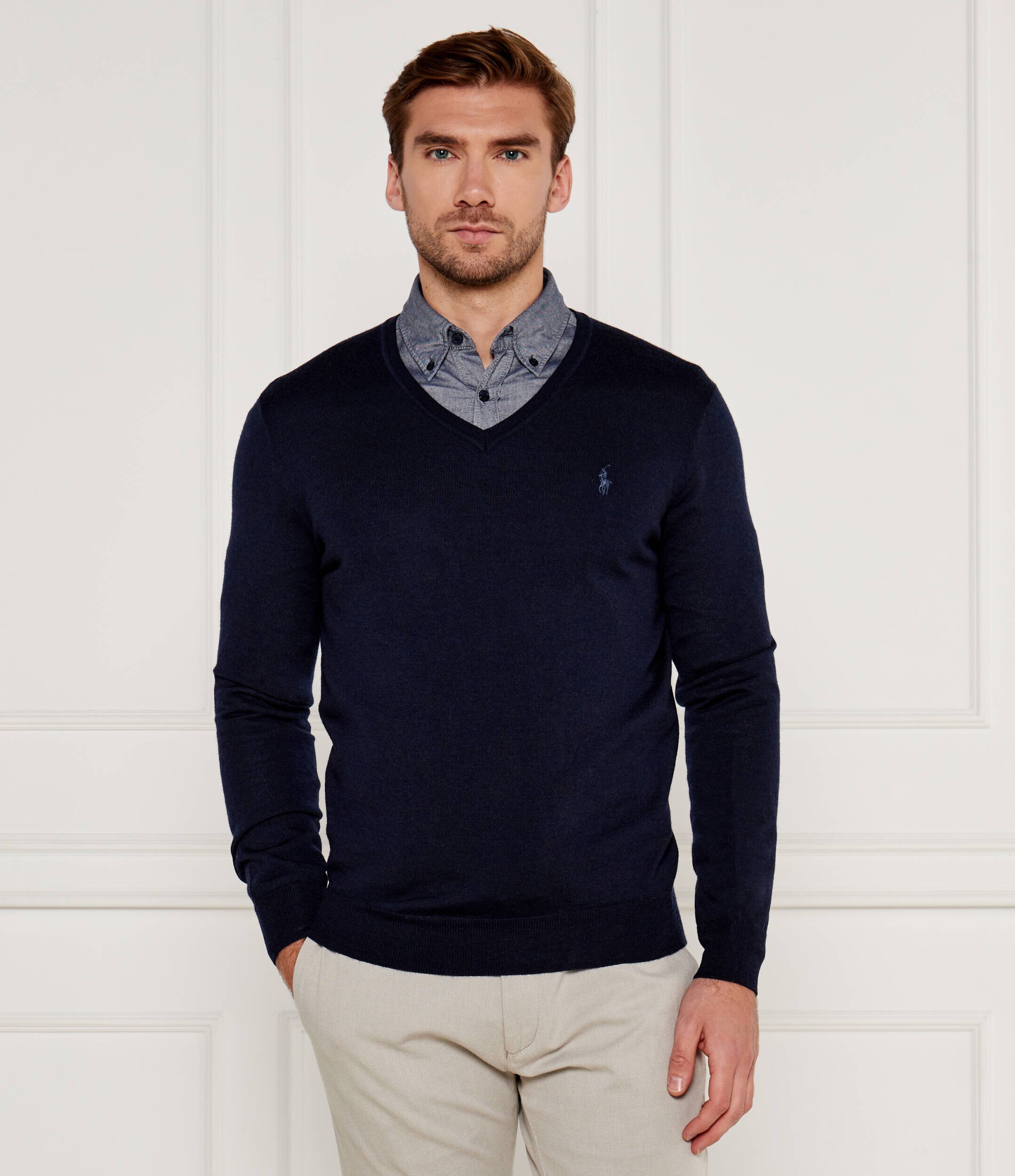 Polo Ralph Lauren De lână pulover | Slim Fit
