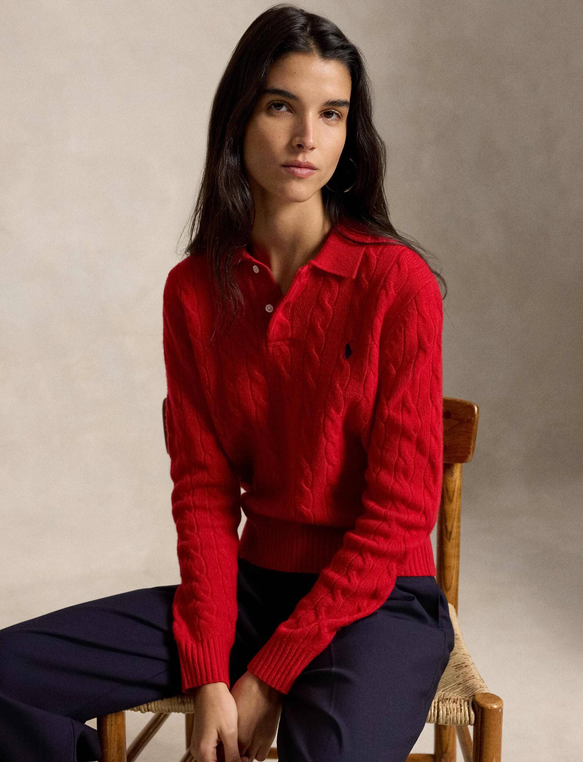 Polo Ralph Lauren De lână pulover | Slim Fit cu adaos de cașmir