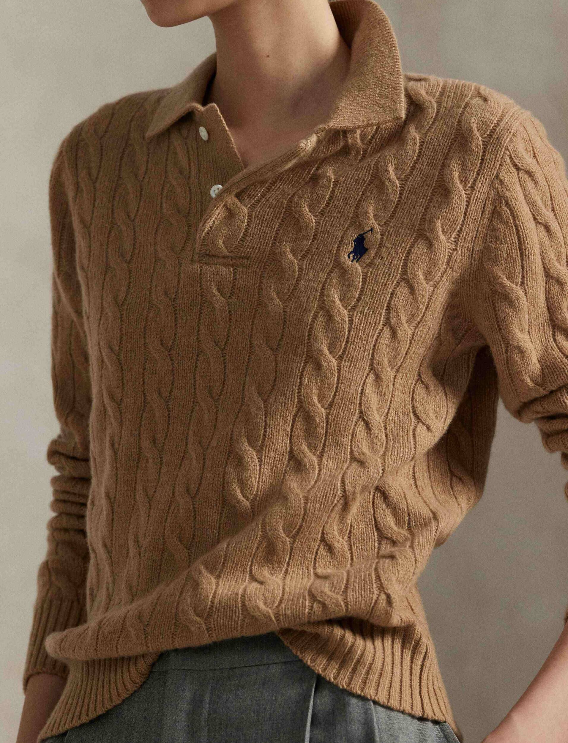 Polo Ralph Lauren De lână pulover | Slim Fit cu adaos de cașmir