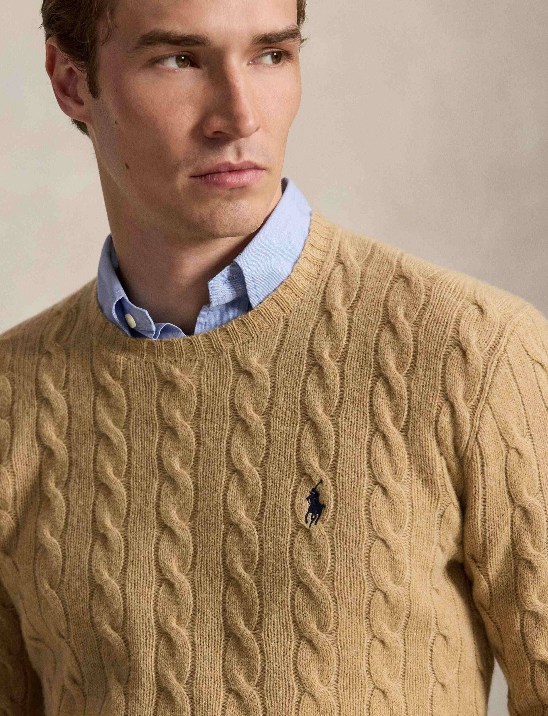 Polo Ralph Lauren de lână pulover | slim fit cu adaos de cașmir