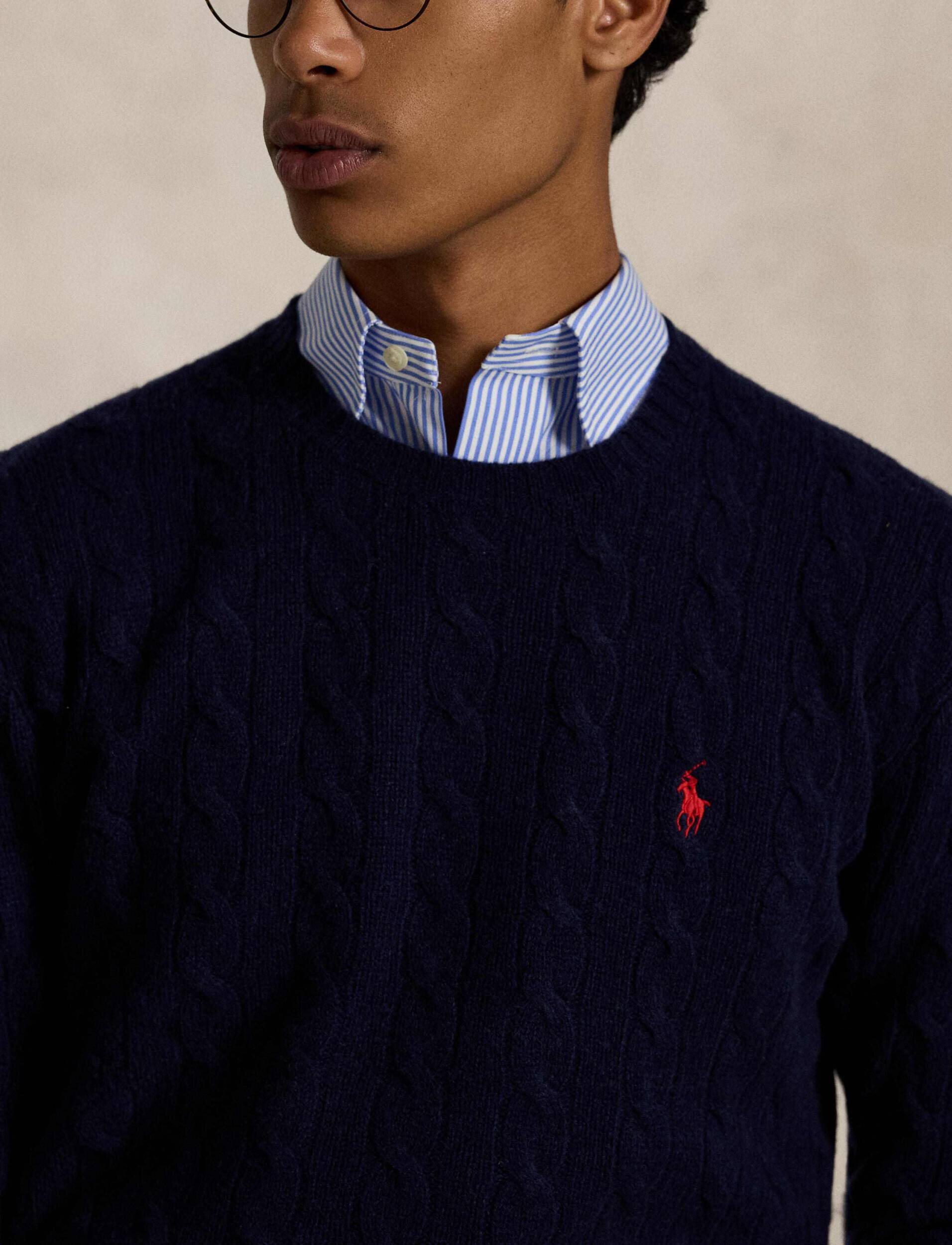 Polo Ralph Lauren De lână pulover | Slim Fit cu adaos de cașmir