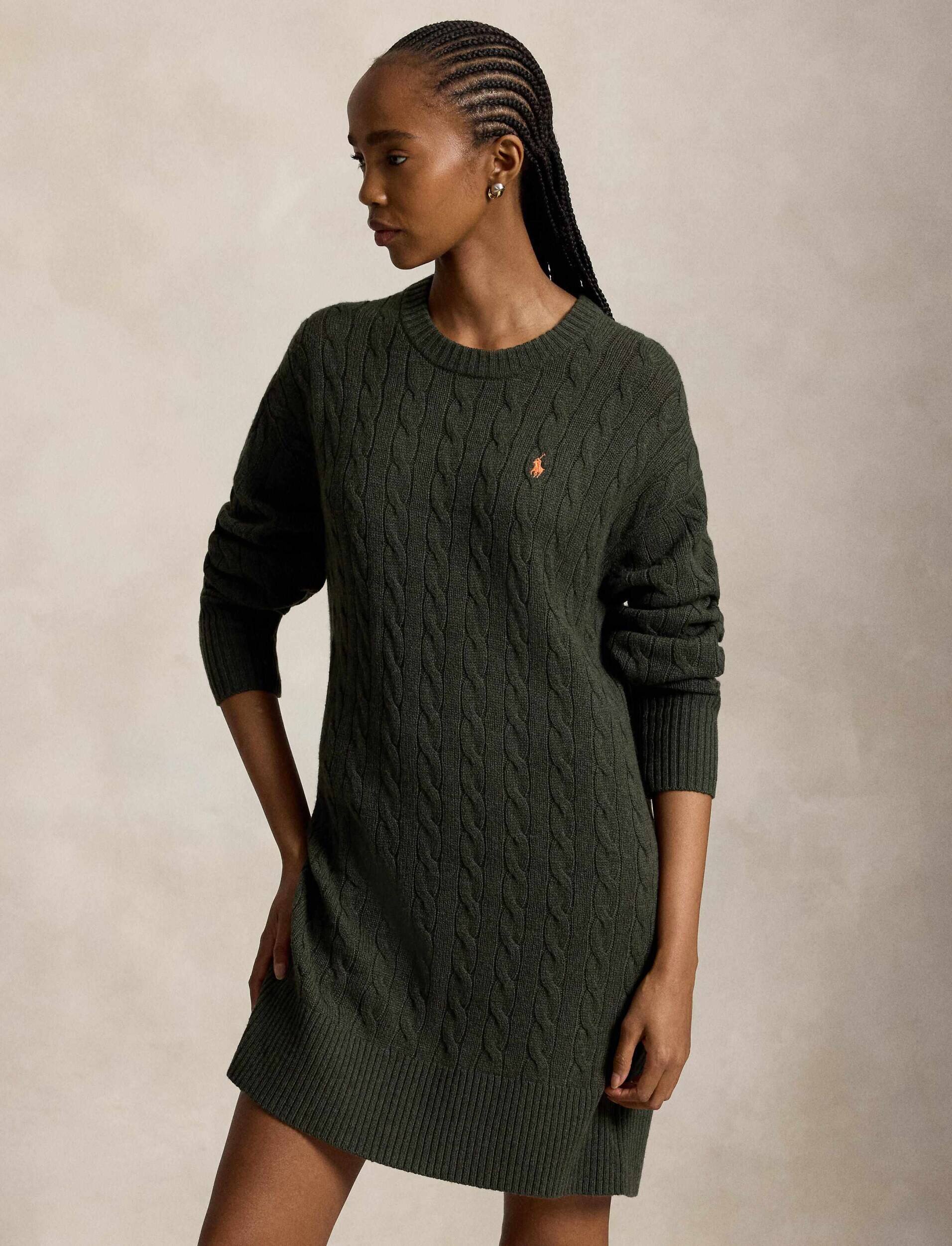 Polo Ralph Lauren De lână rochie cu adaos de cașmir