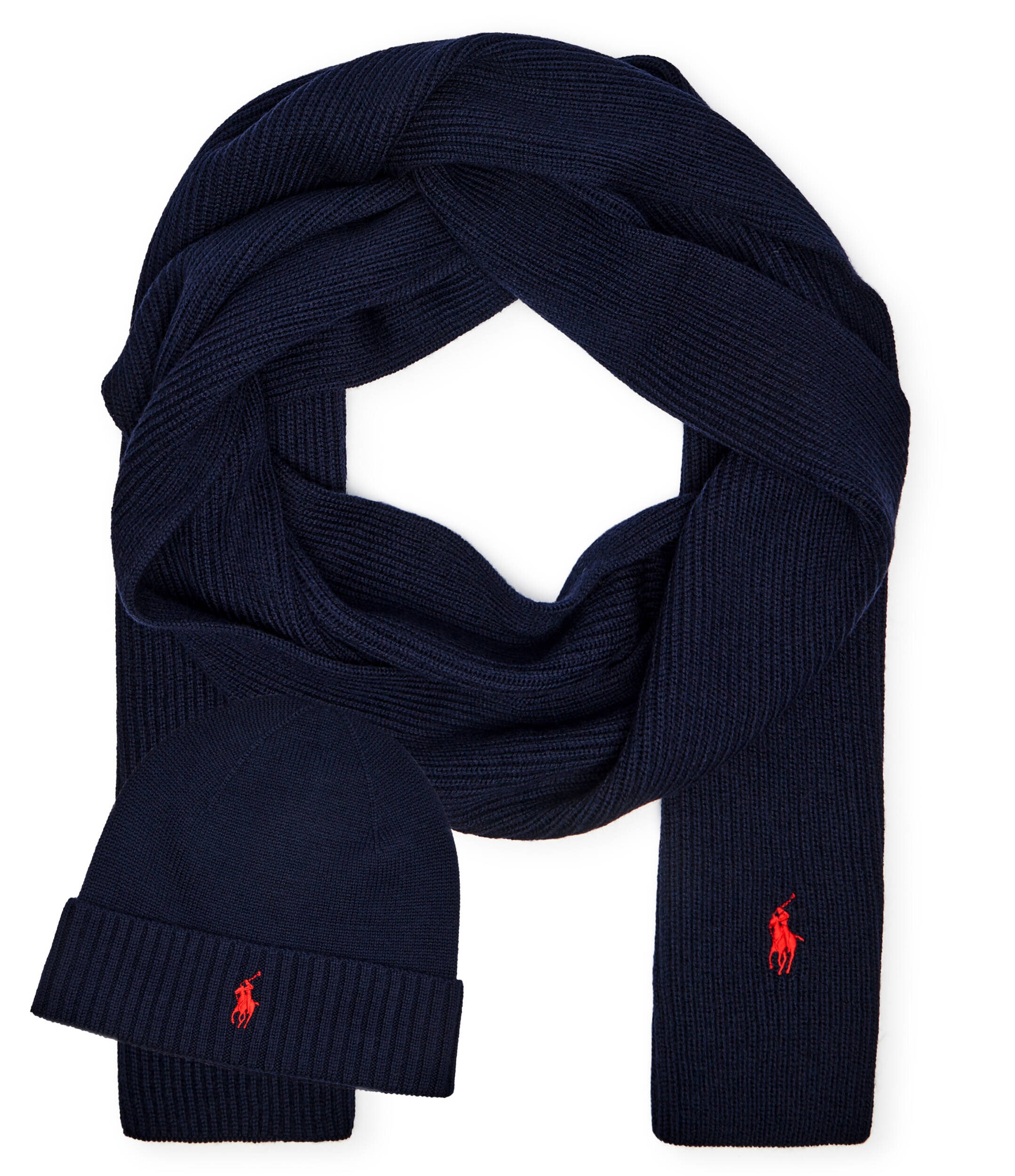 Polo Ralph Lauren De lână șal + căciulă