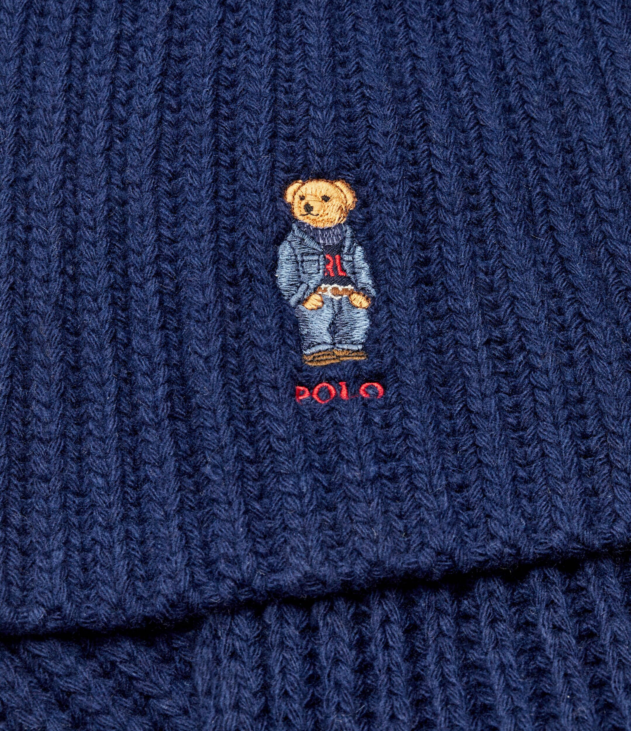 Polo Ralph Lauren De lână șal DENIM BEAR