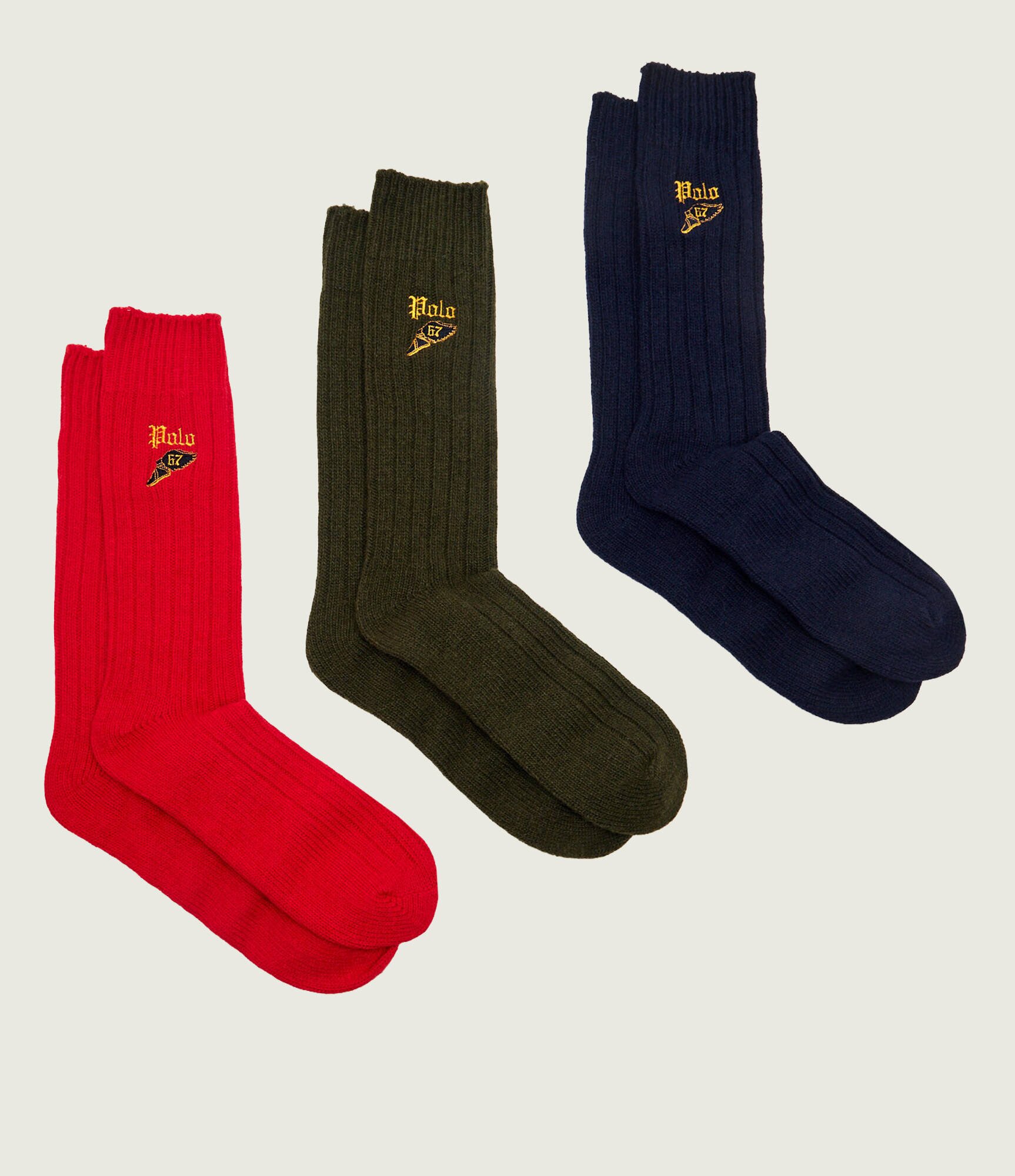 Polo Ralph Lauren De lână șosete 3-pack