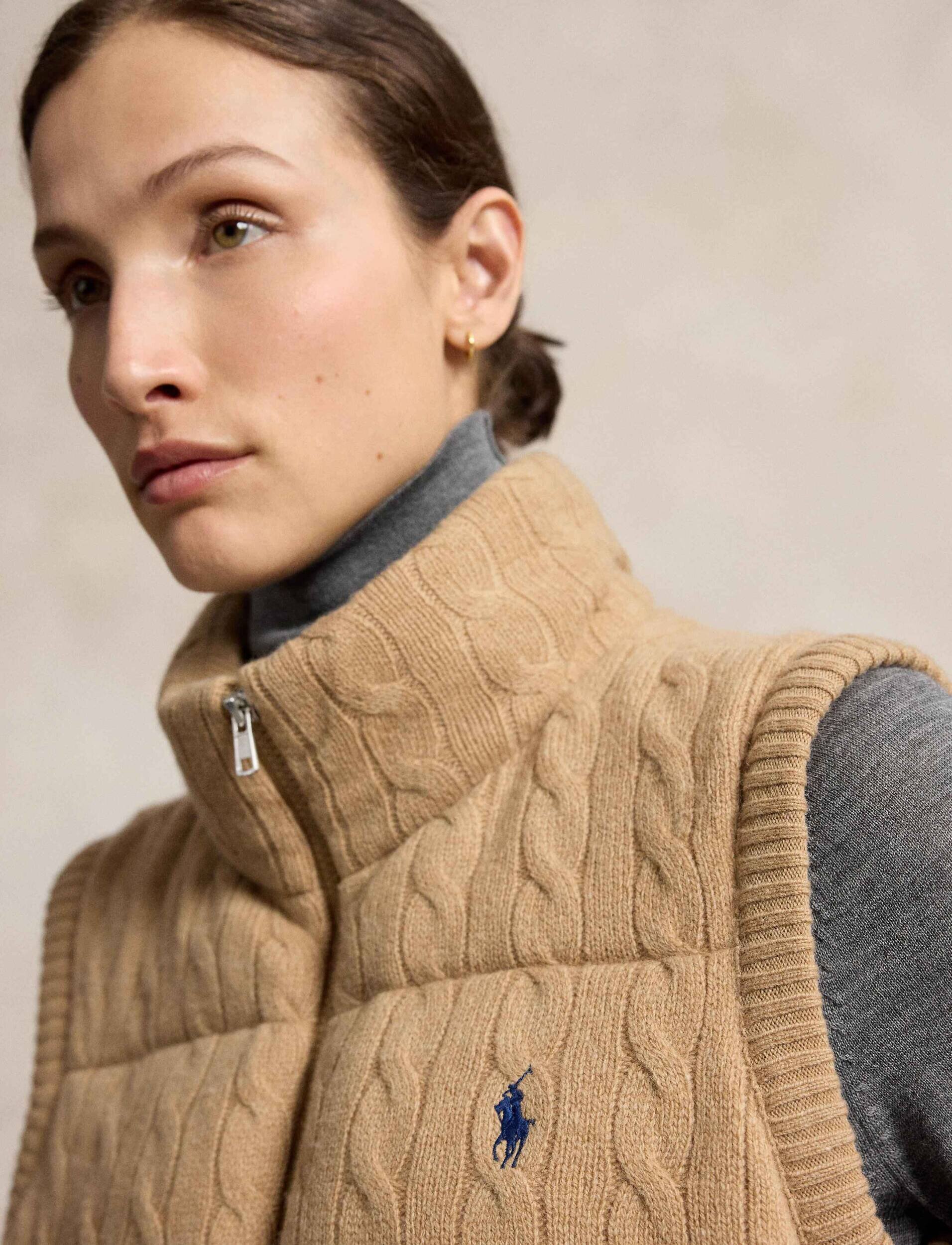 Polo Ralph Lauren De lână vestă | regular fit cu adaos de cașmir