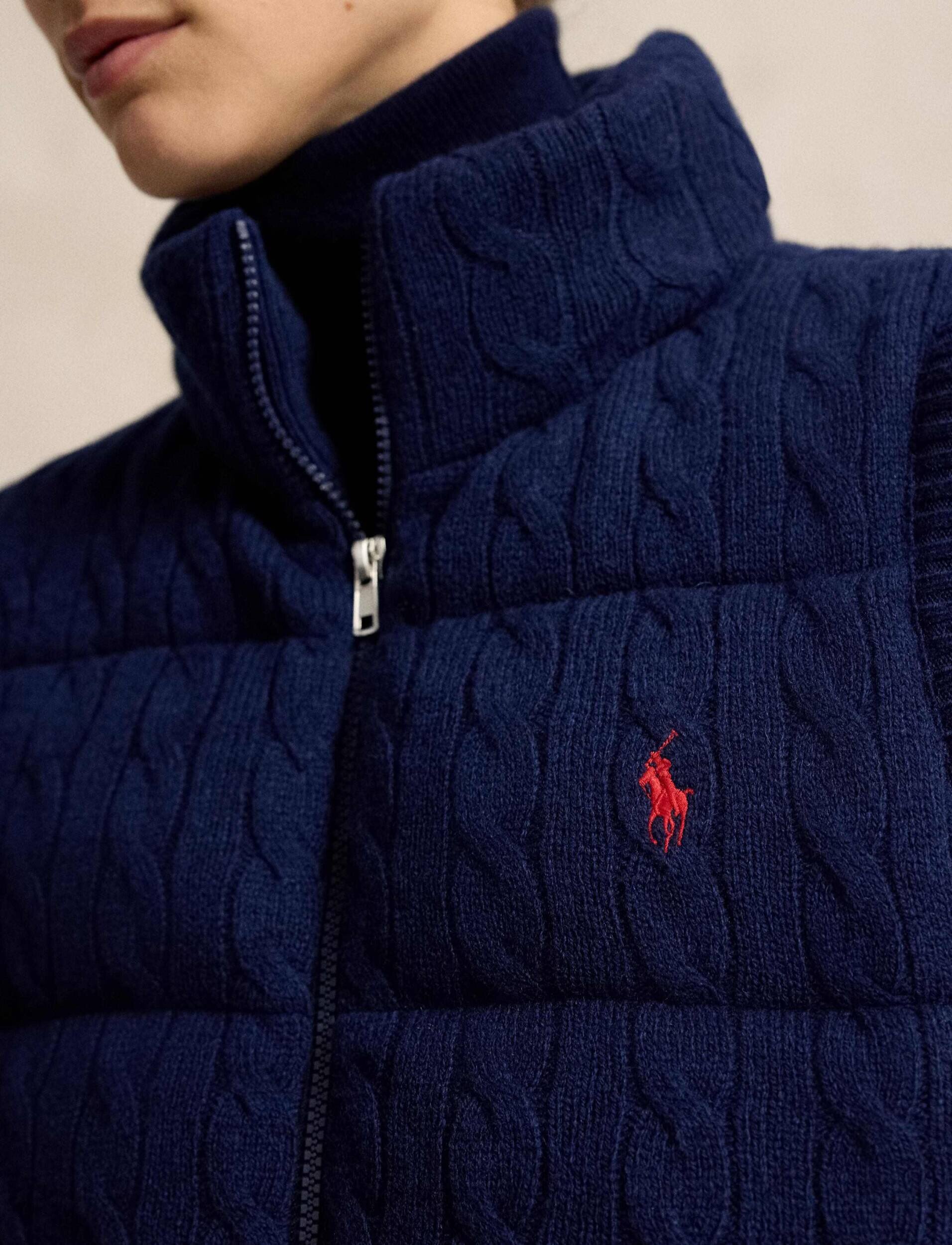 Polo Ralph Lauren De lână vestă | regular fit cu adaos de cașmir