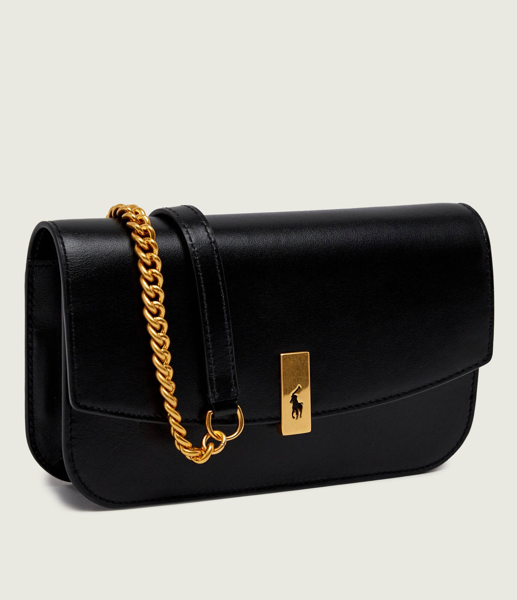 Polo Ralph Lauren De piele geantă poștaș/poșetă plic Id