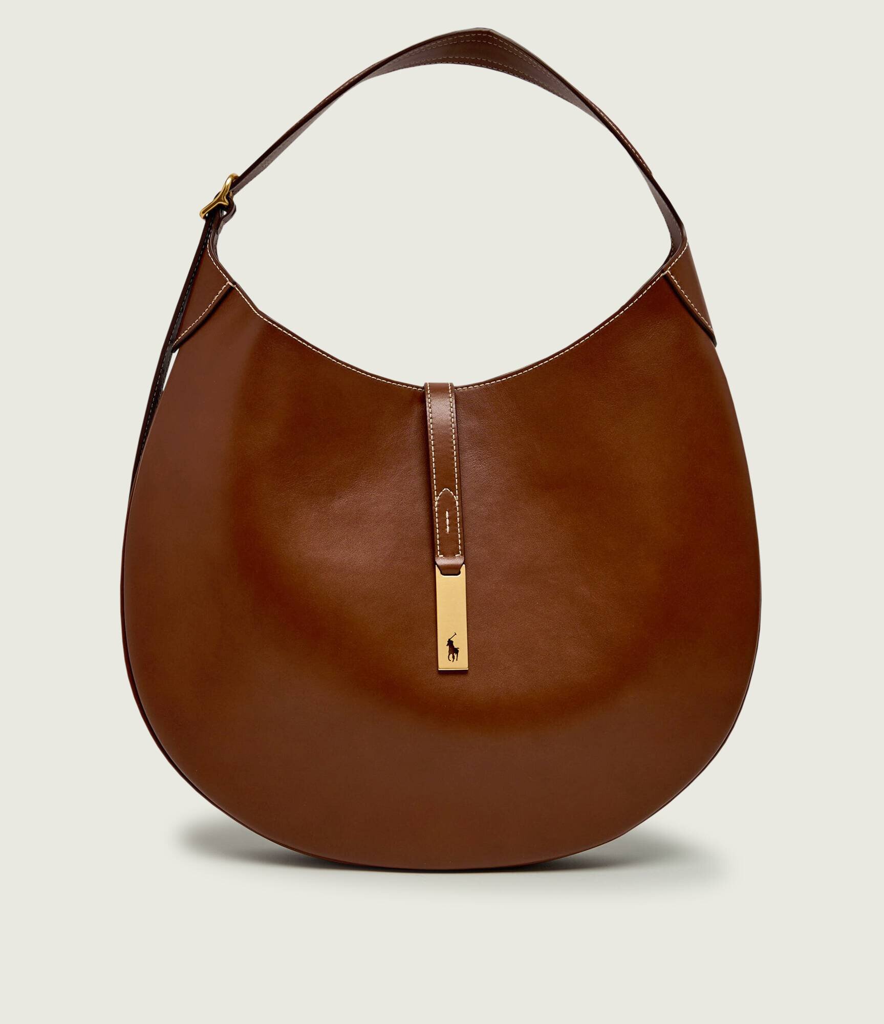 Polo Ralph Lauren De piele hobo ID