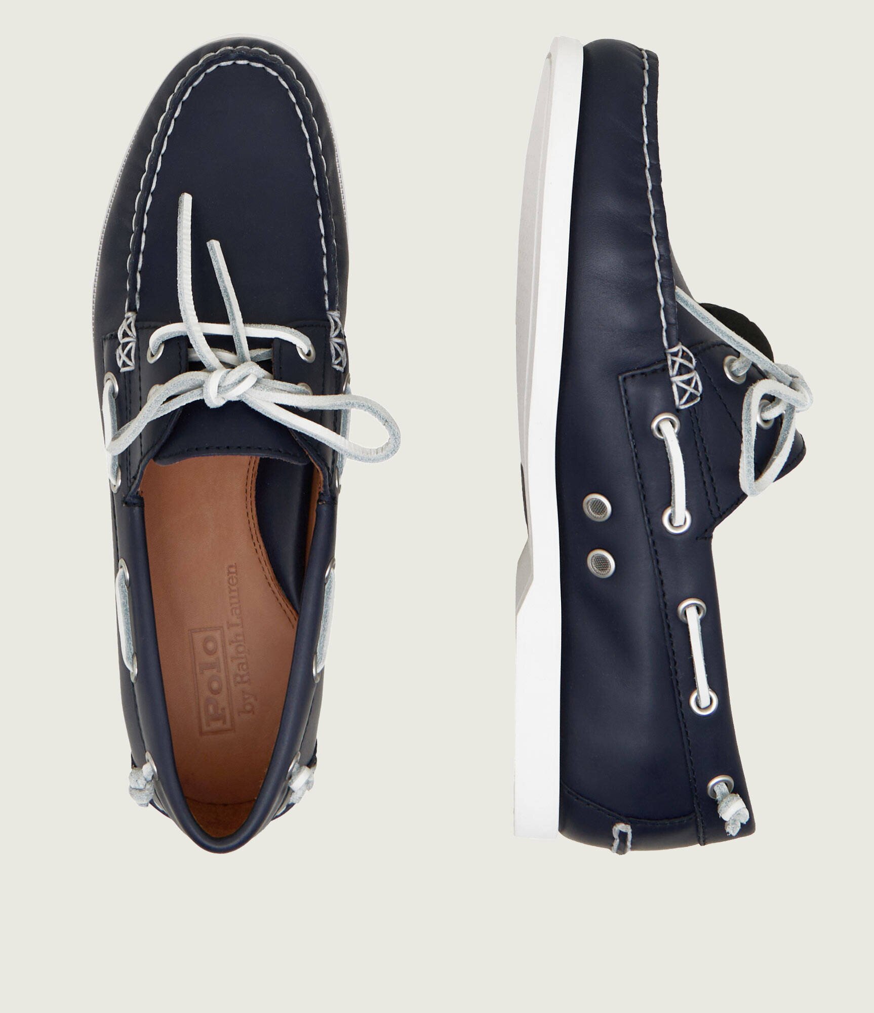 Polo Ralph Lauren De piele mocasini MERTON BOAT