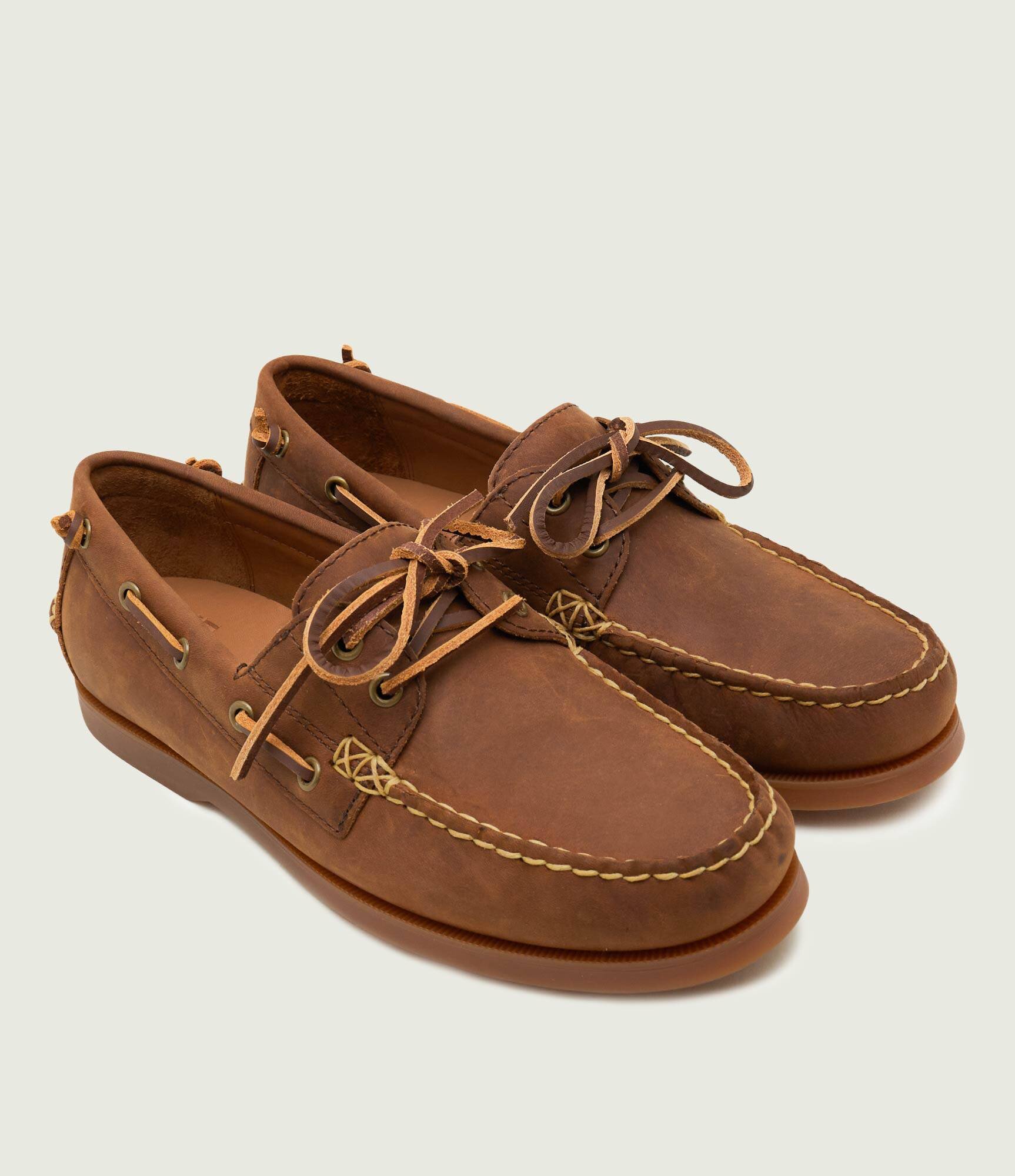 Polo Ralph Lauren De piele mocasini MERTON BOAT-BOAT