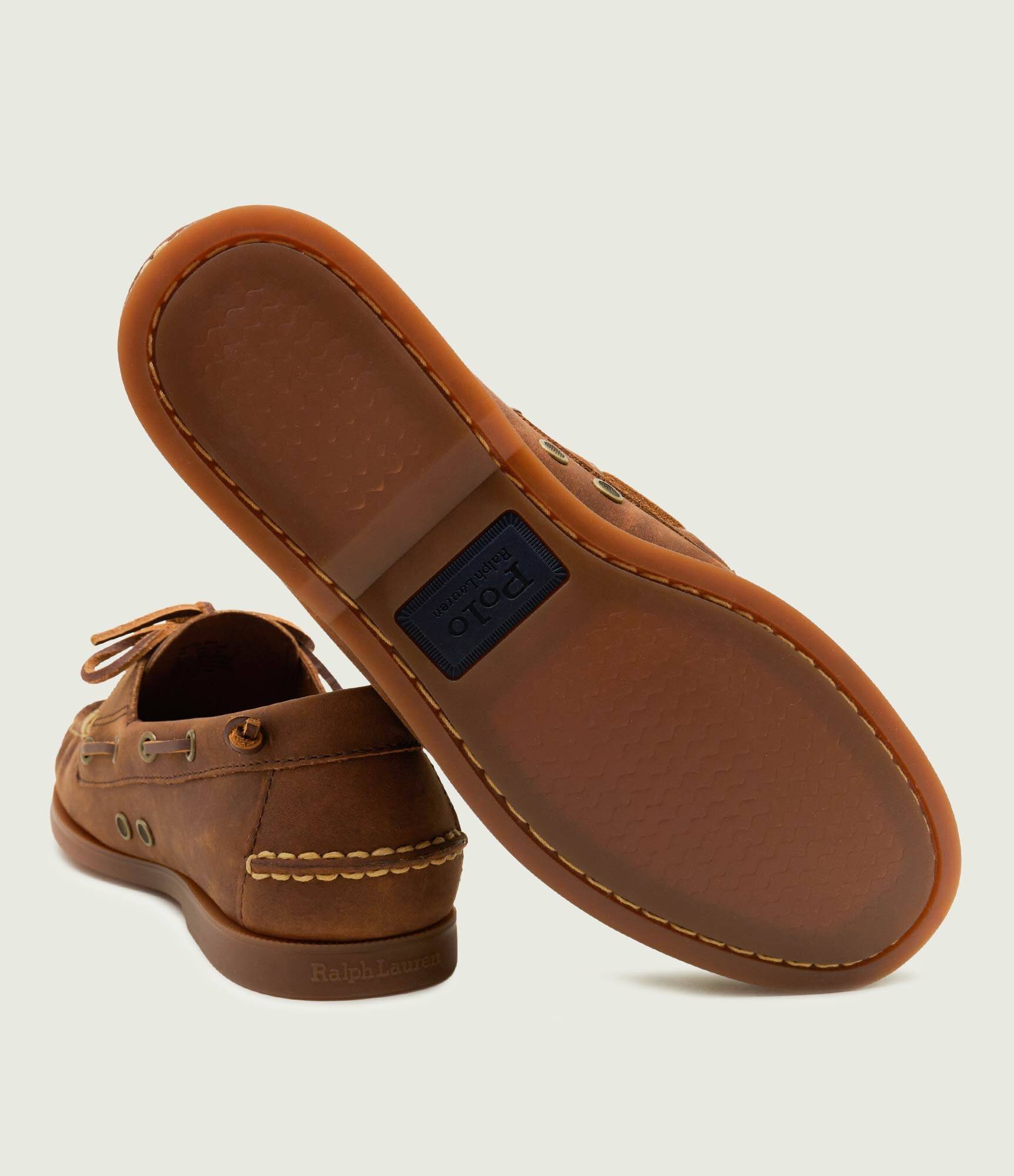 Polo Ralph Lauren De piele mocasini MERTON BOAT-BOAT