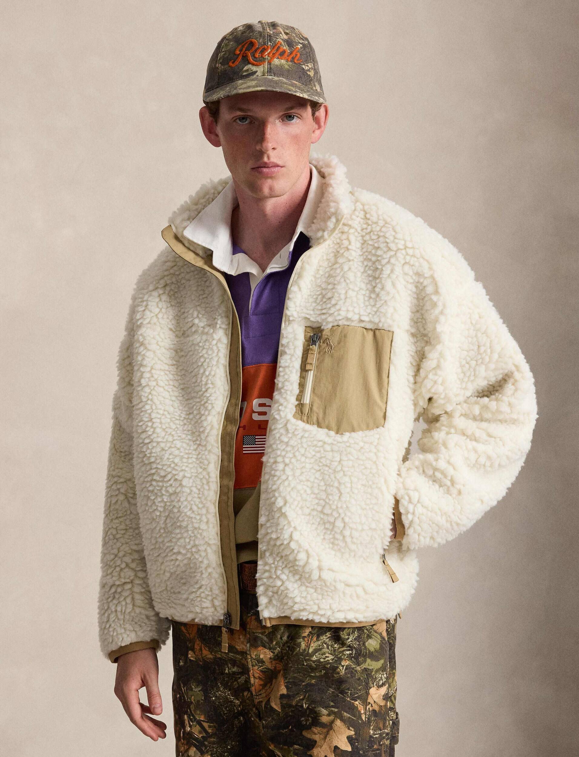 Polo Ralph Lauren Din fleece geacă Shaggy Hi | regular fit | shearling