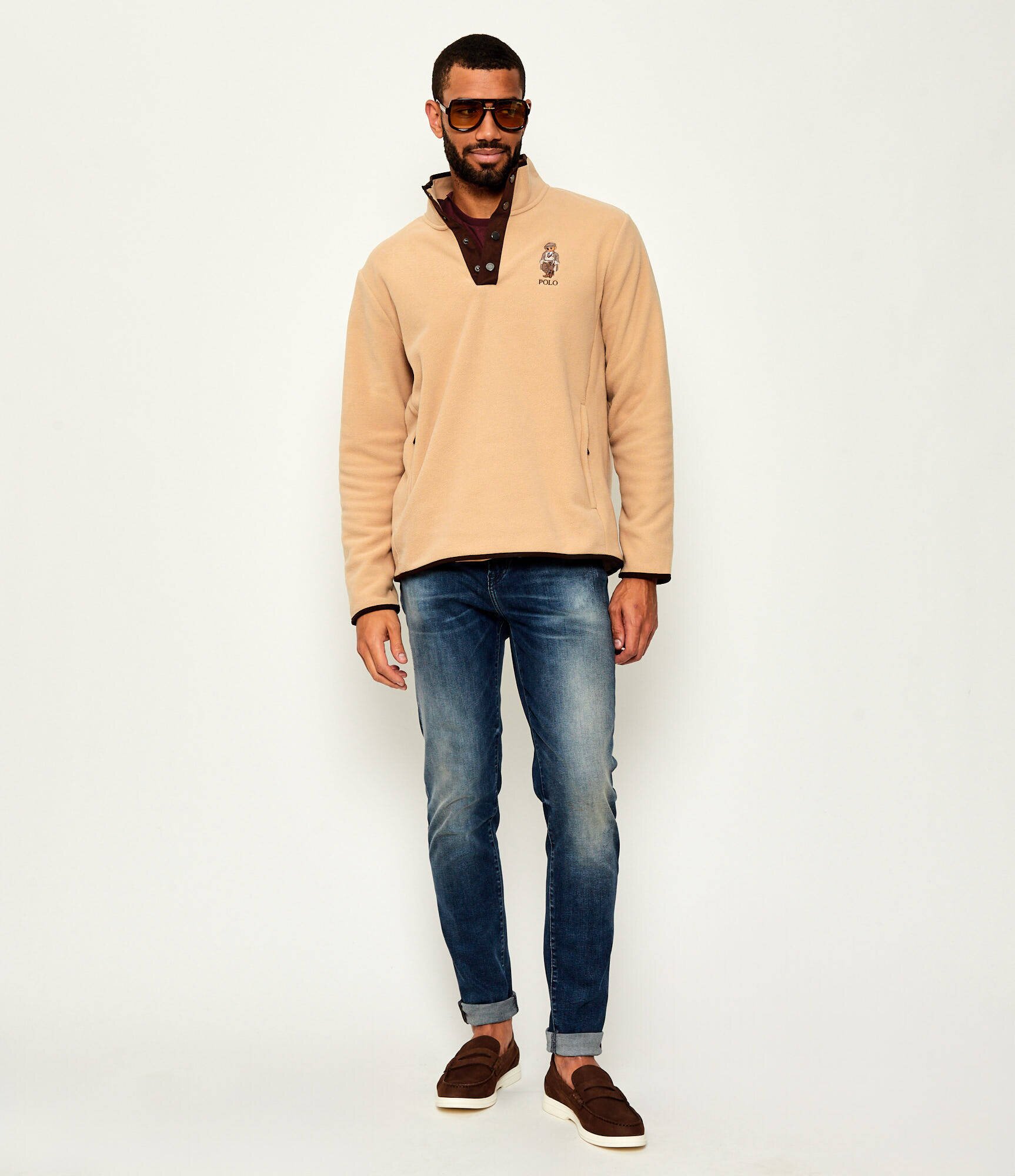 Polo Ralph Lauren Din fleece hanorac | Regular Fit