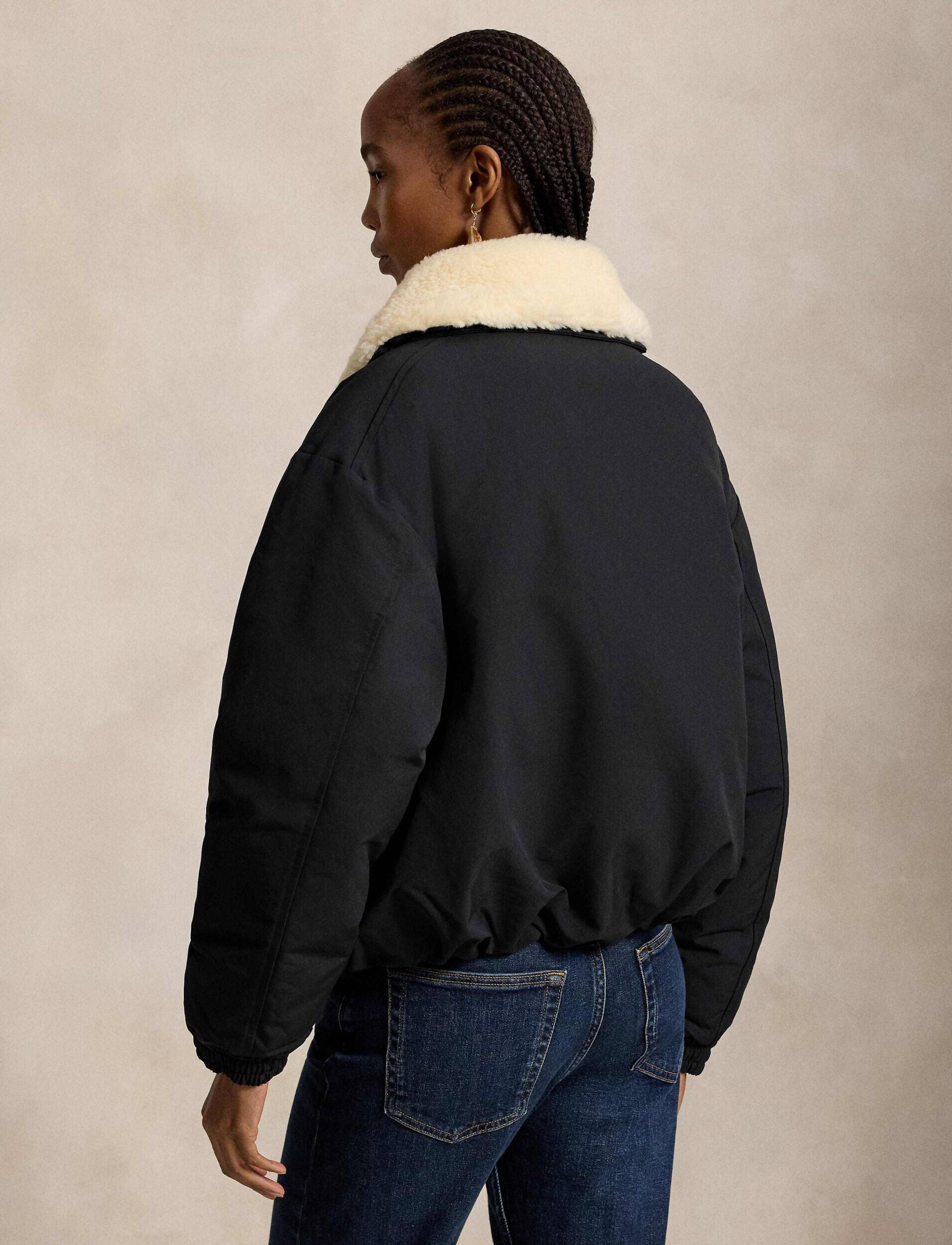 Polo Ralph Lauren Geacă de puf | Loose fit | shearling