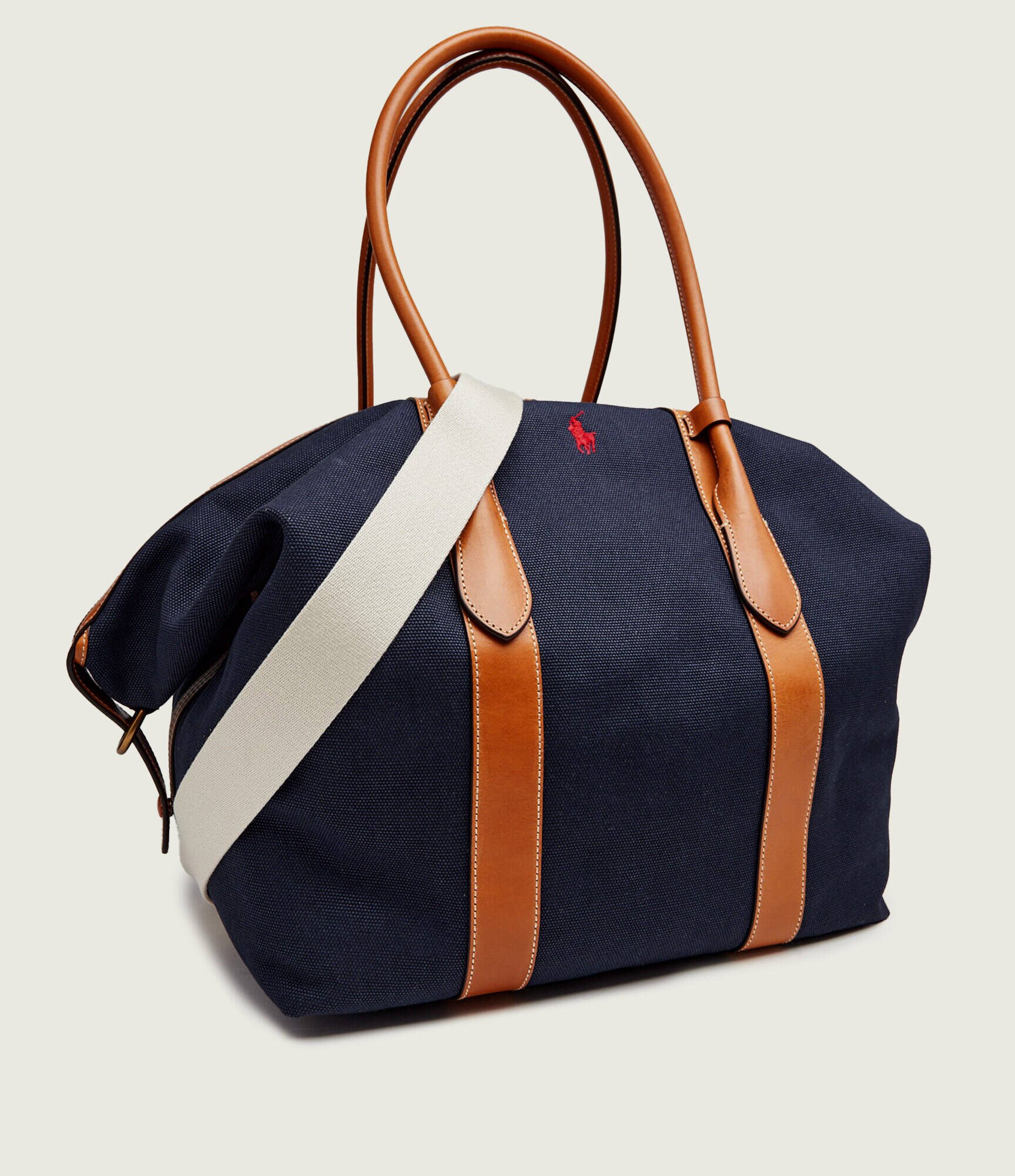 Polo Ralph Lauren Geantă de voiaj cu adaos de piele