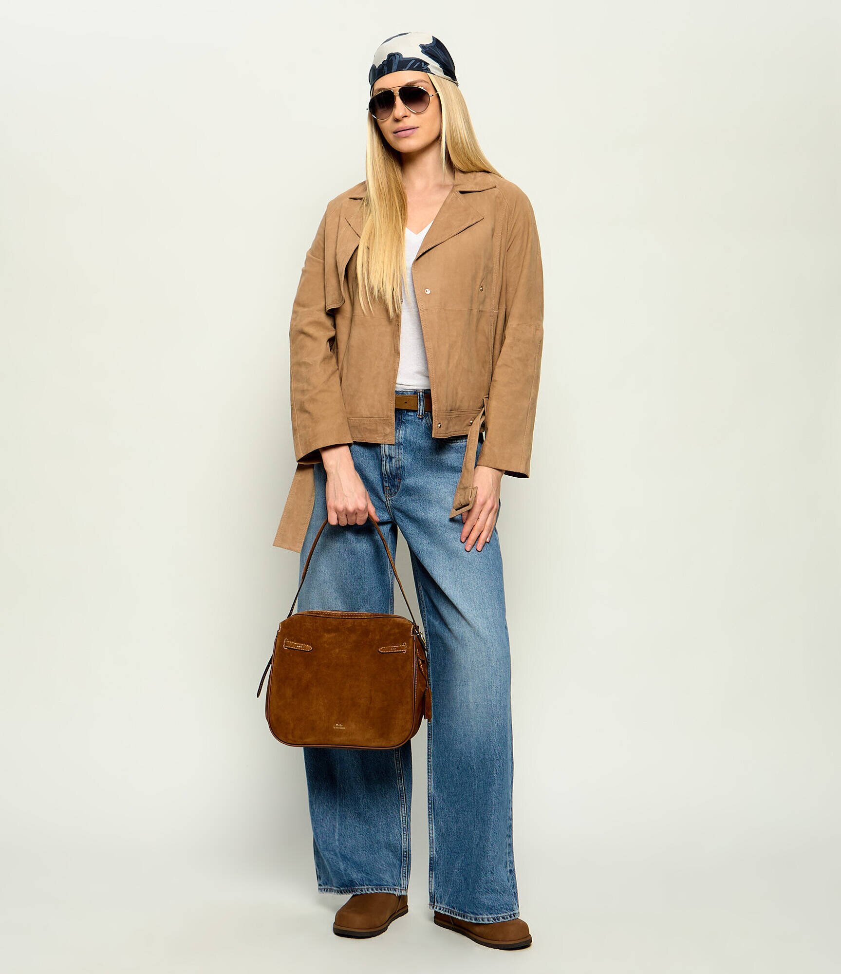 Polo Ralph Lauren Geantă pe umăr ID | piele întoarsă