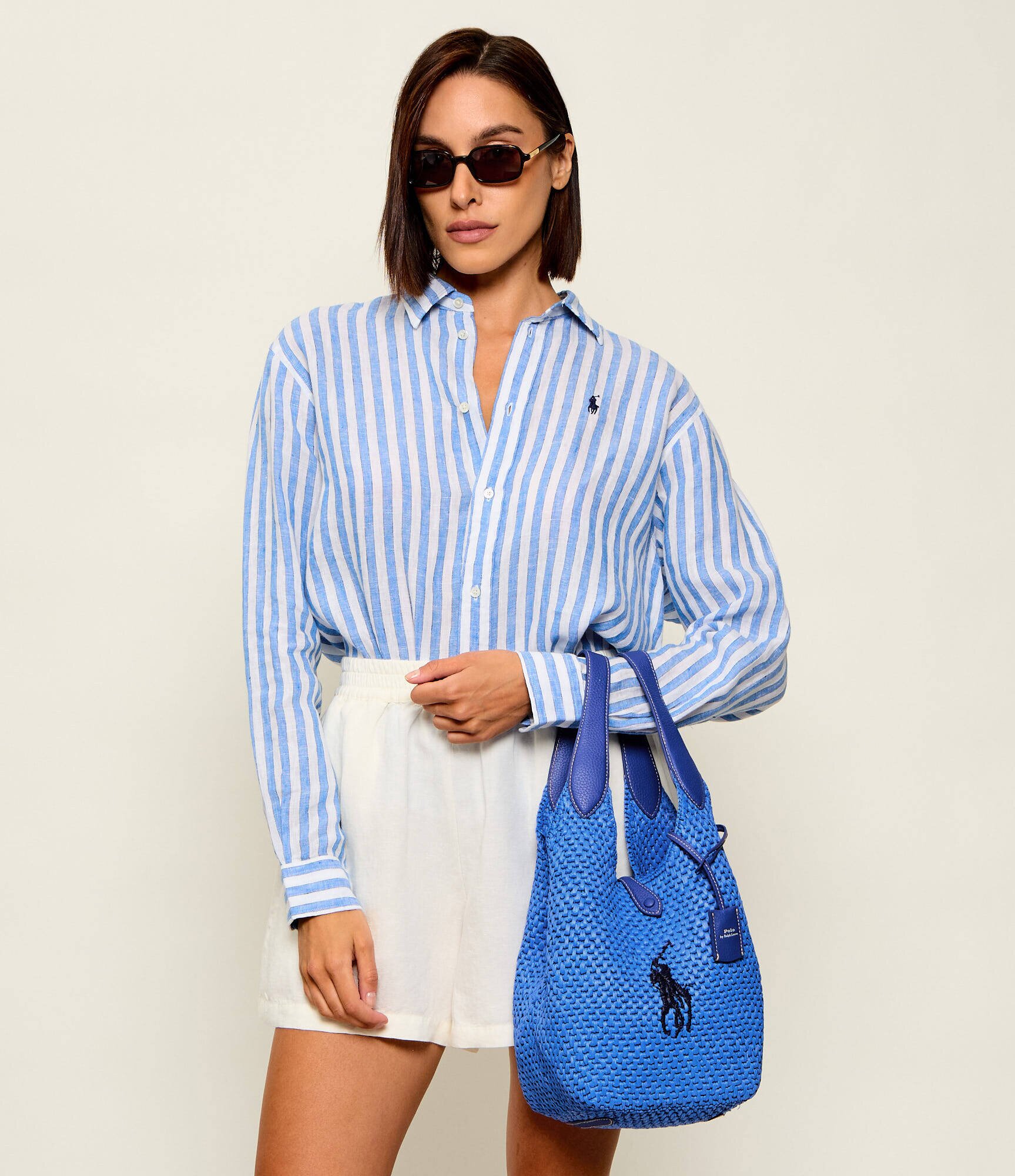 Polo Ralph Lauren Geantă pe umăr Play Big Pony cu adaos de piele