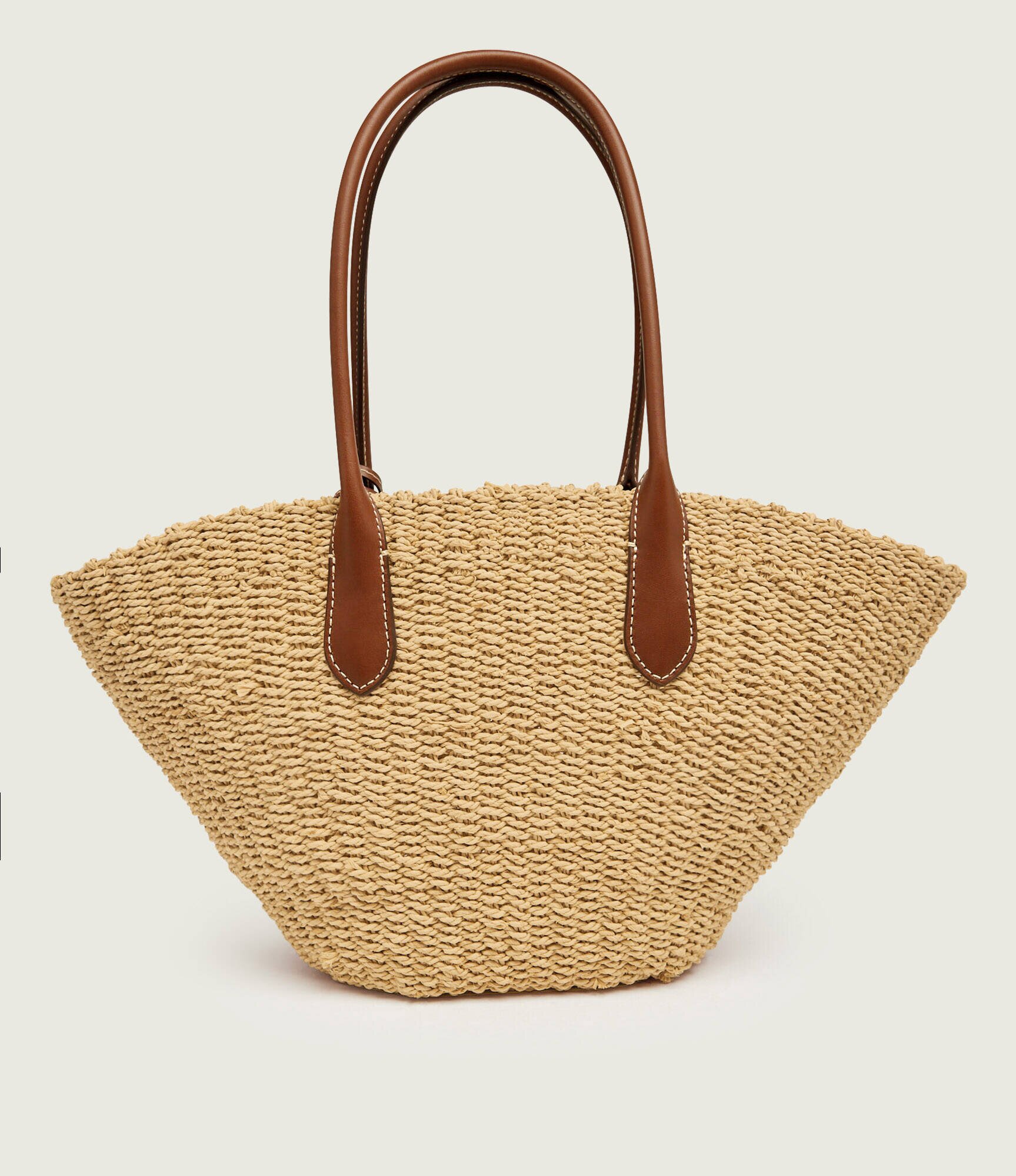 Polo Ralph Lauren Geantă shopper Bellport cu adaos de piele