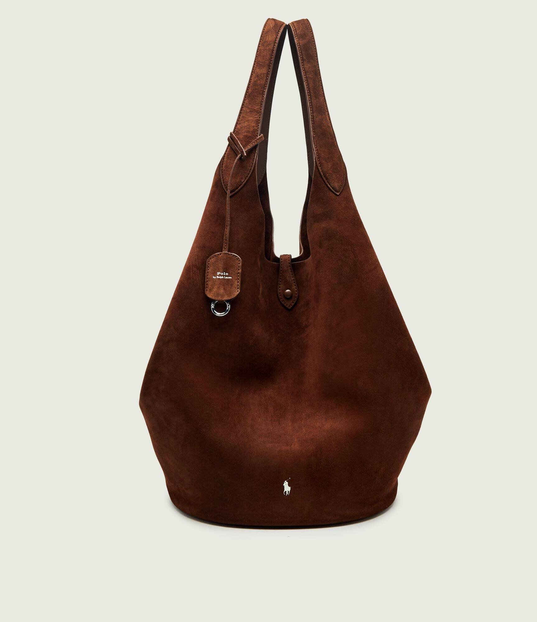 Polo Ralph Lauren Geantă shopper + borsetă Play | piele întoarsă