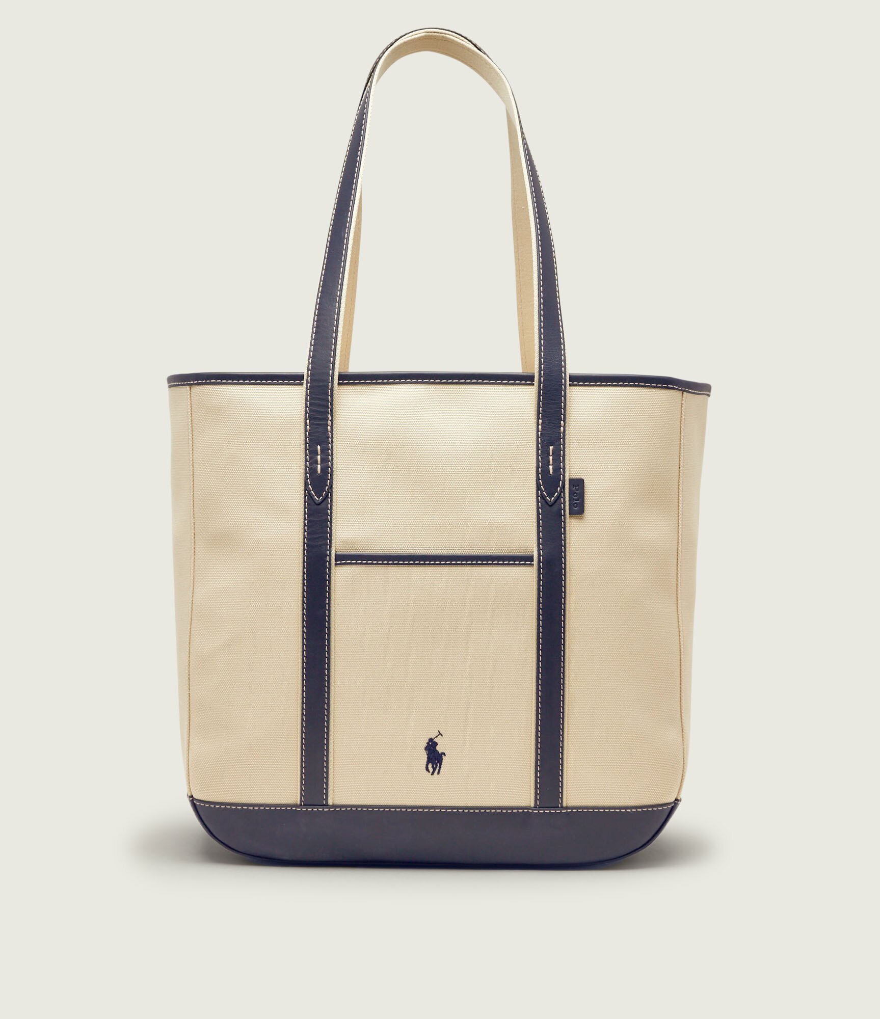 Polo Ralph Lauren Geantă shopper cu adaos de piele
