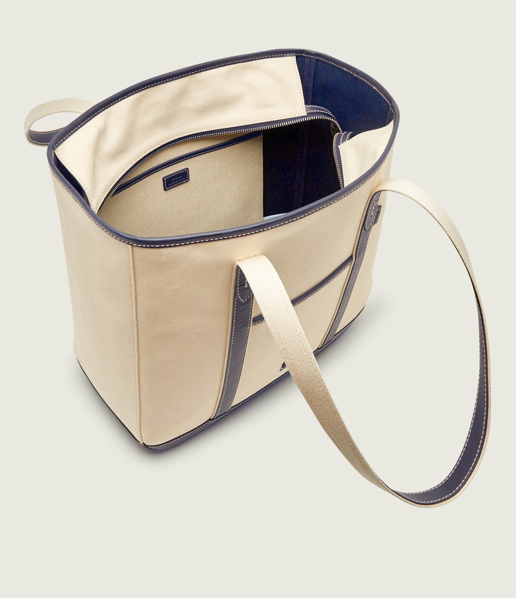 Polo Ralph Lauren Geantă shopper cu adaos de piele