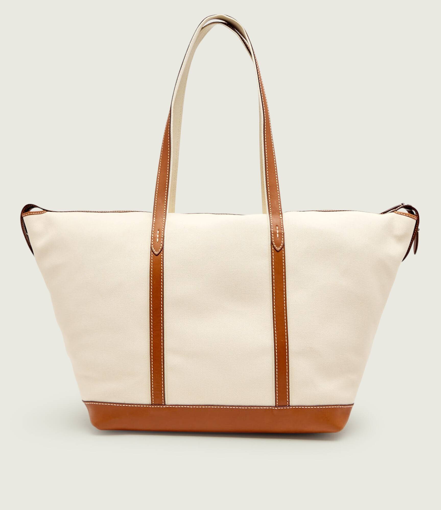 Polo Ralph Lauren Geantă shopper cu adaos de piele