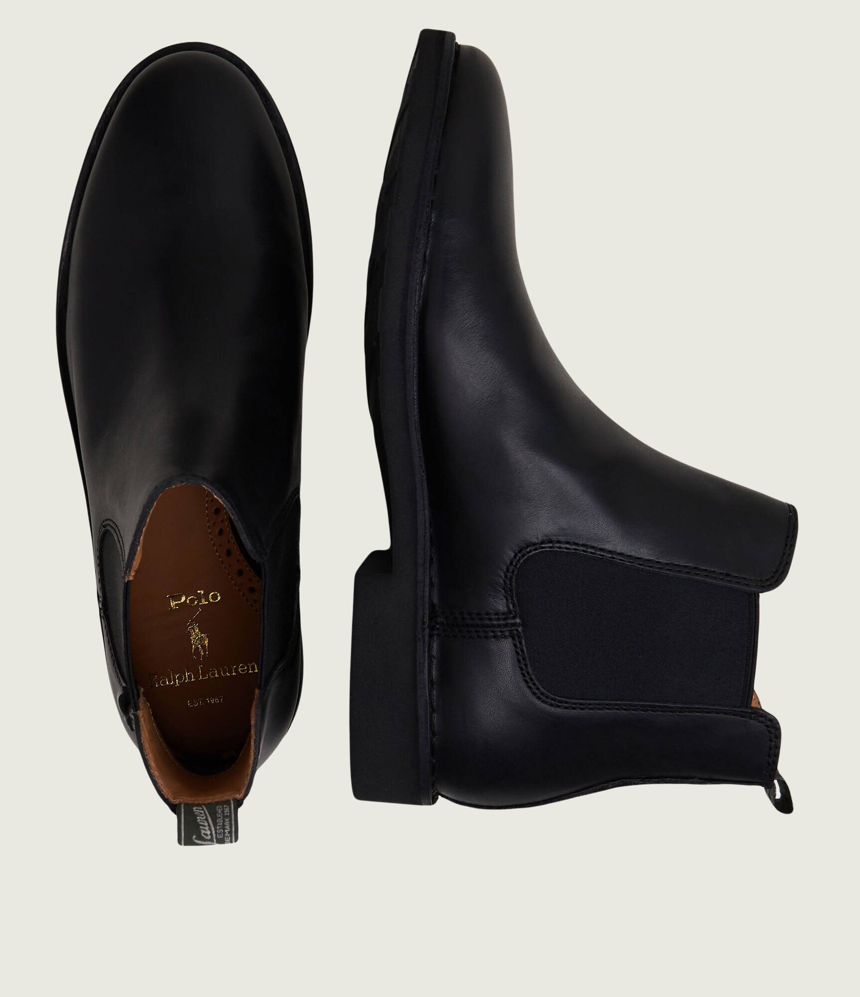 Polo Ralph Lauren Ghete chelsea TALAN | piele