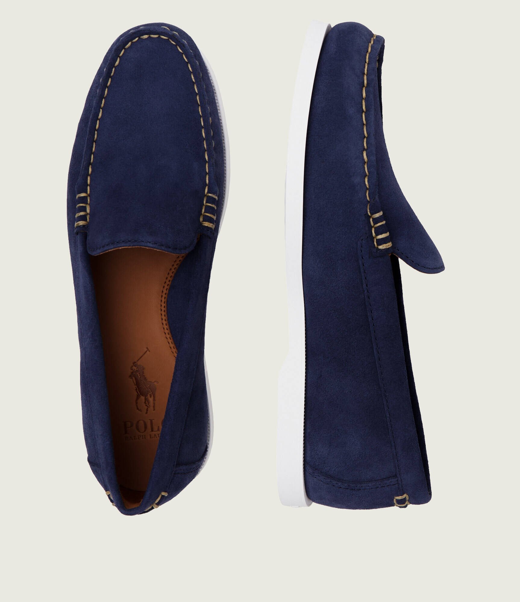 Polo Ralph Lauren Mocasini MERTON | piele întoarsă