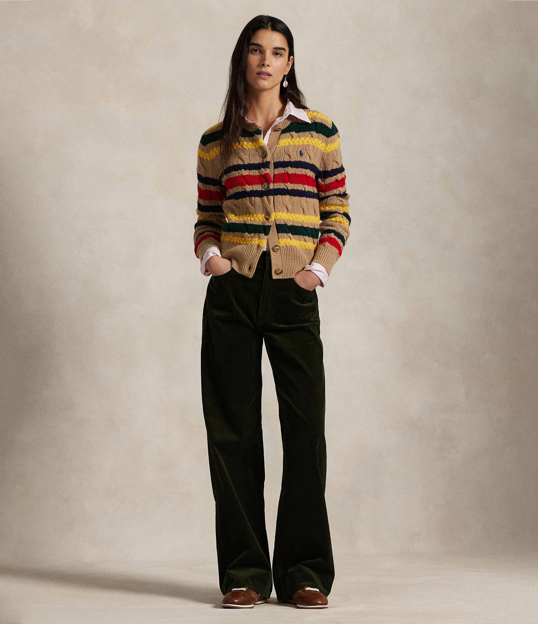 Polo Ralph Lauren Pantaloni | Relaxed fit | catifea reiată