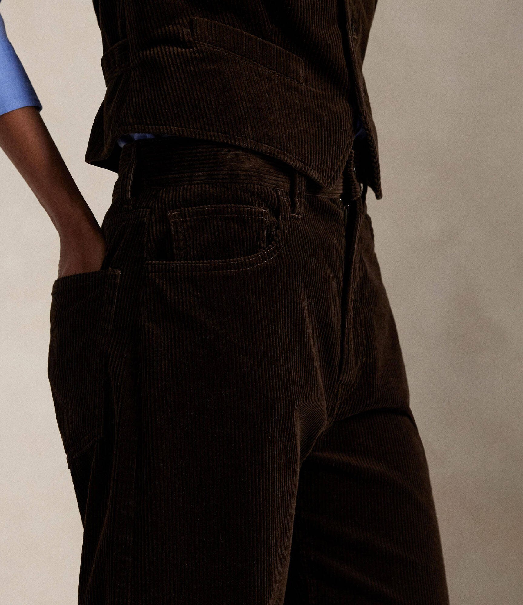 Polo Ralph Lauren Pantaloni | Relaxed fit | catifea reiată