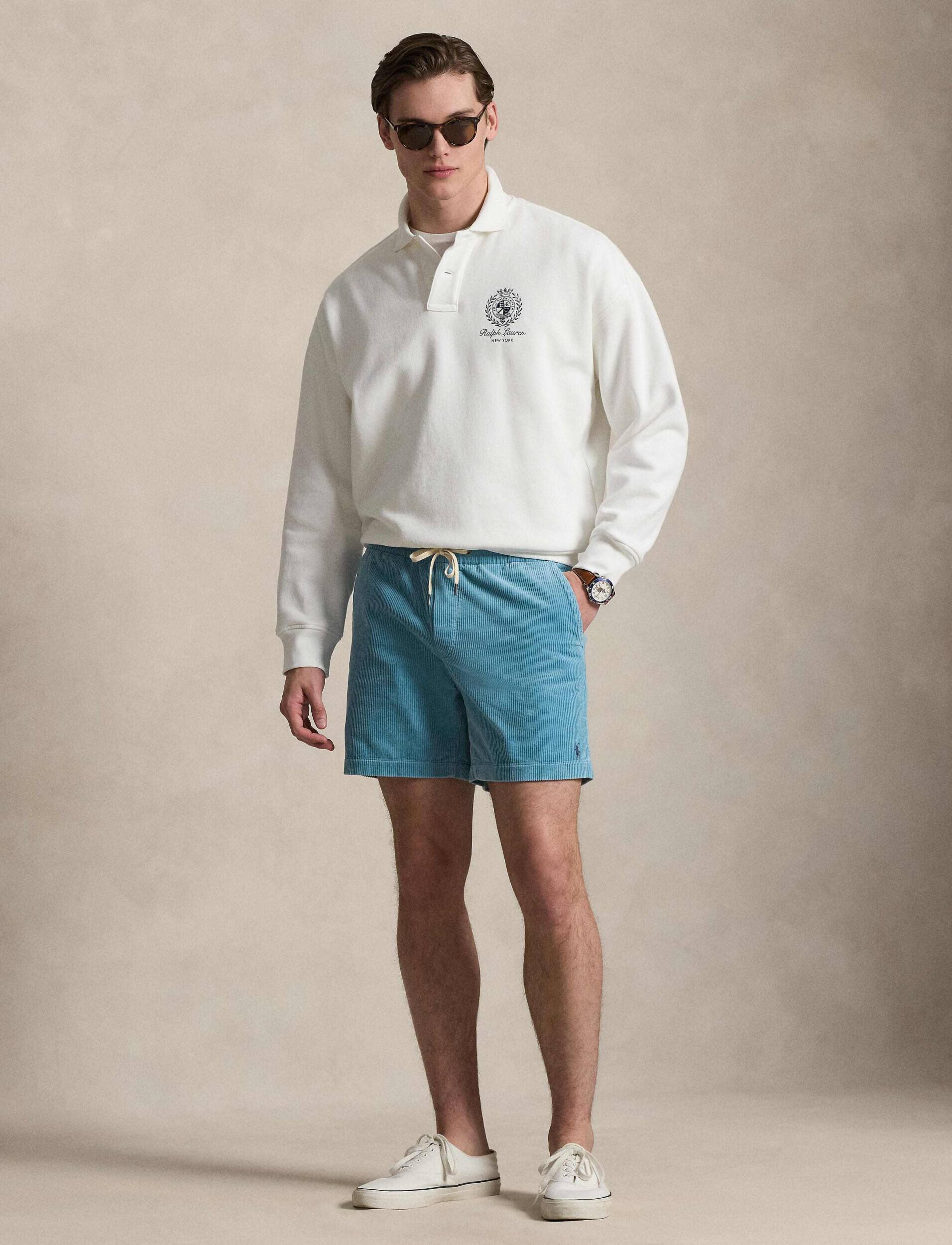 Polo Ralph Lauren Pantaloni scurți | Classic fit | catifea reiată