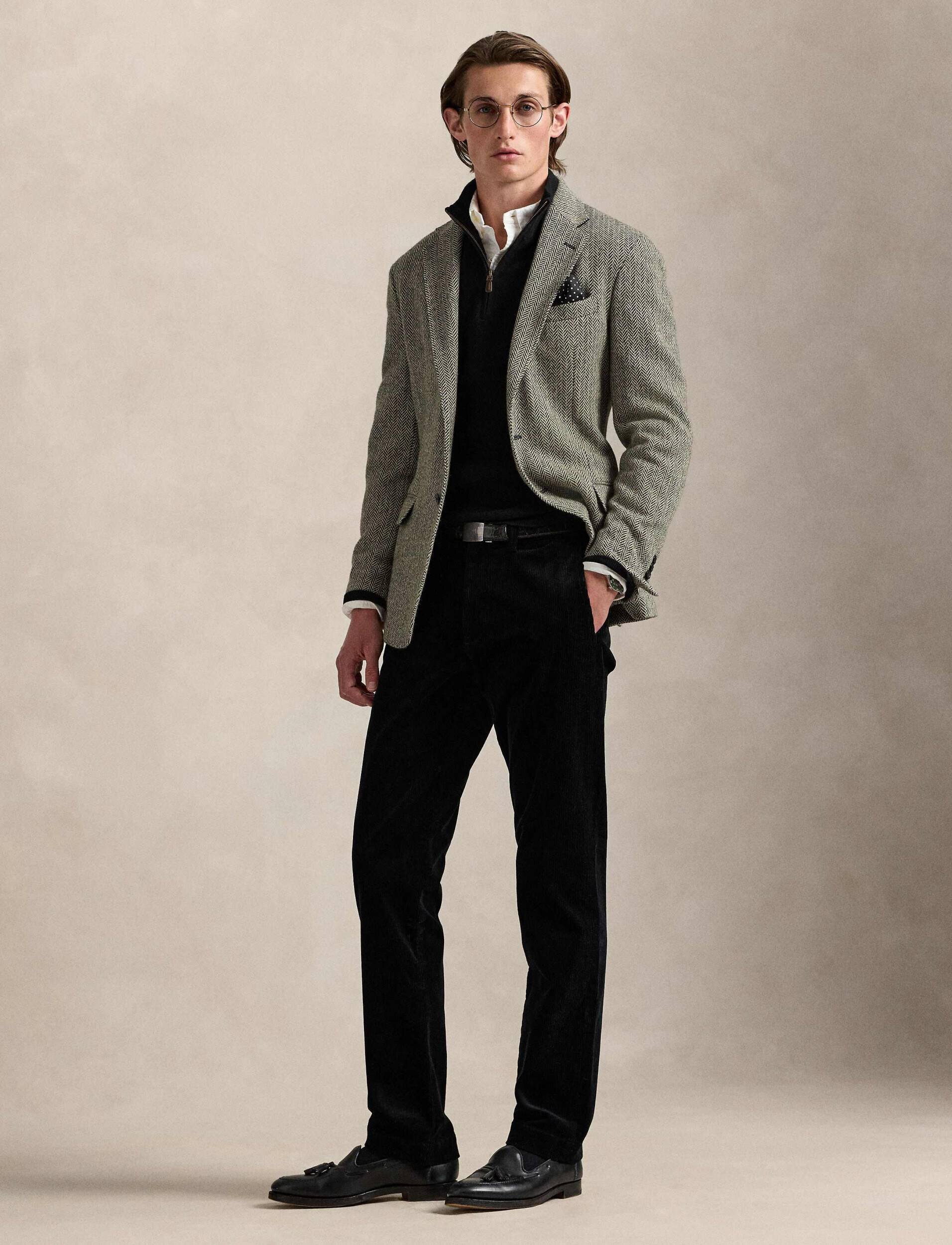 Polo Ralph Lauren Pantaloni | Straight fit | catifea reiată